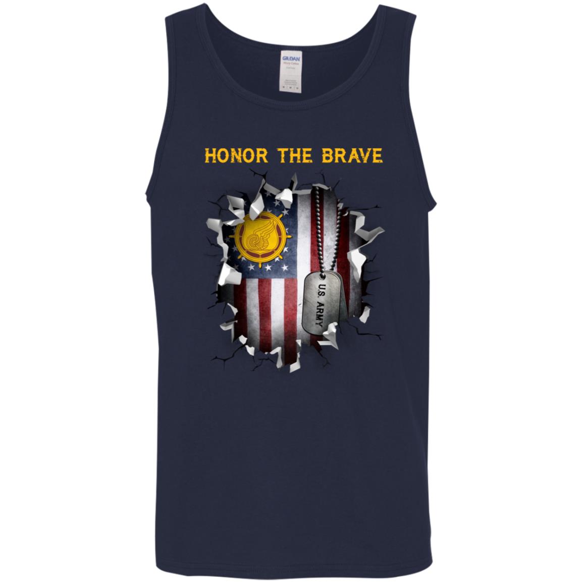 US  Army Transportation Corps  - Honor The Brave Front Shirt