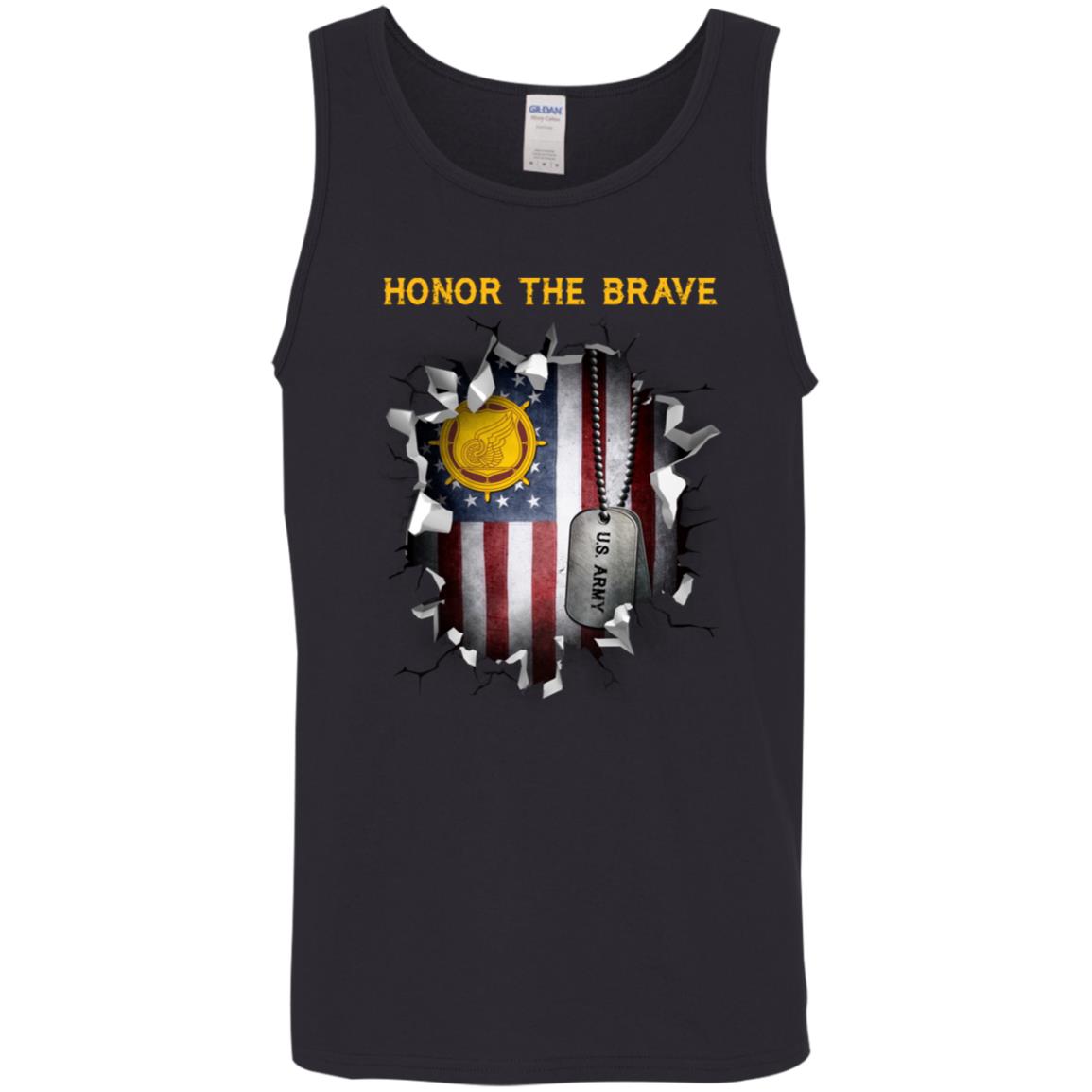 US  Army Transportation Corps  - Honor The Brave Front Shirt