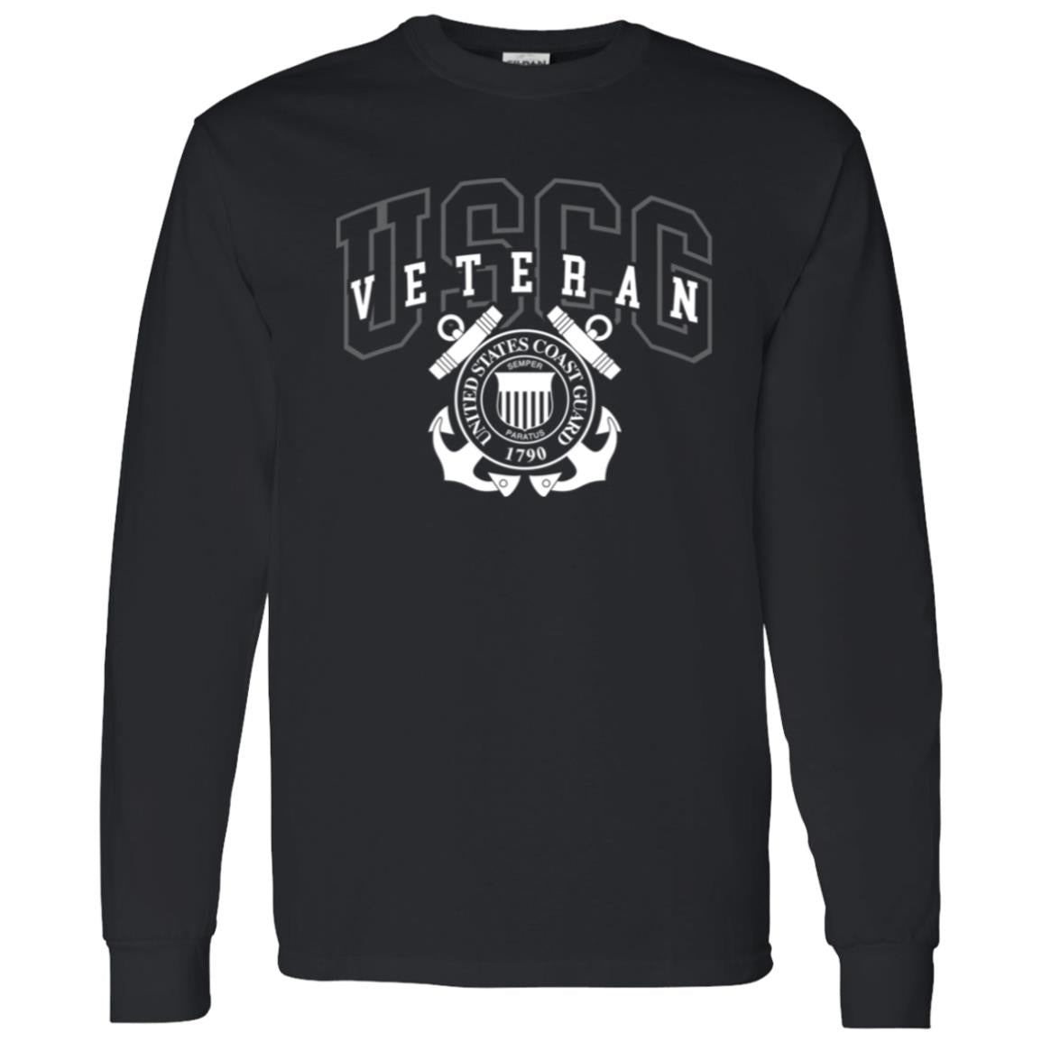 US Coast Guard Veteran Front Shirt