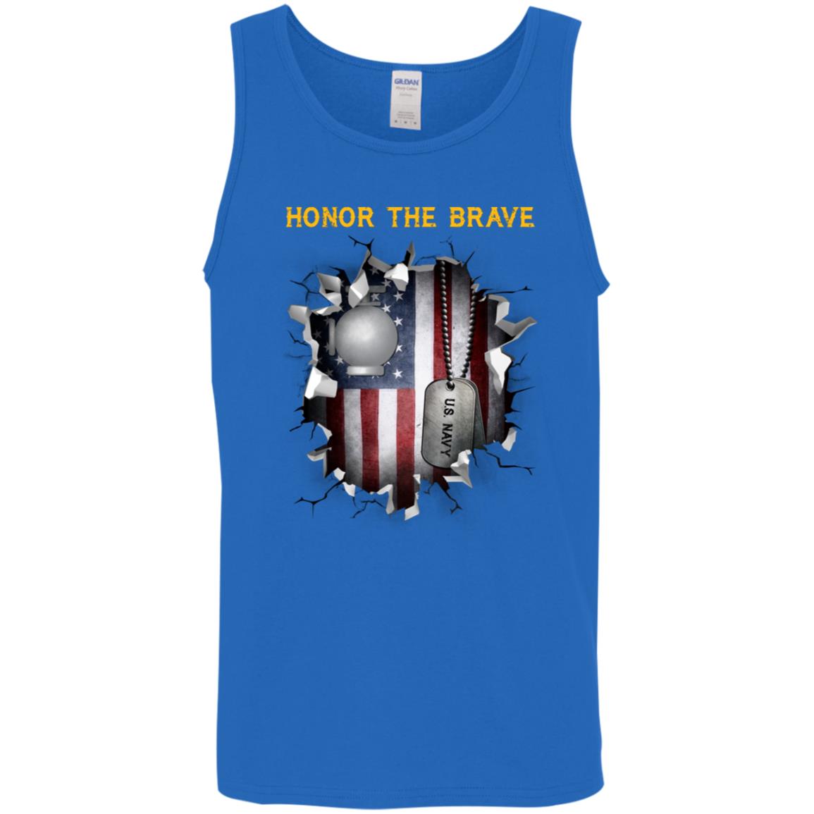 Navy Utilitiesman Navy UT - Honor The Brave Front Shirt