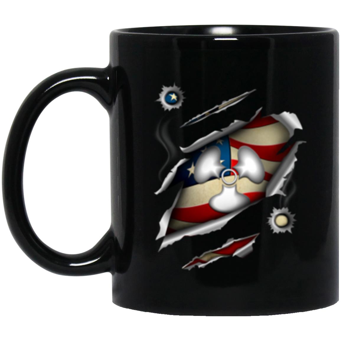 US Navy Machinist_s Mate Navy MM 11oz - 15oz Black Mug