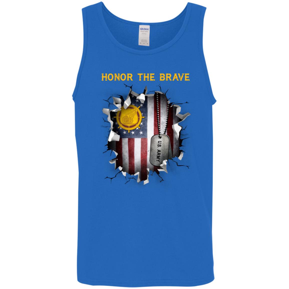 US  Army Transportation Corps  - Honor The Brave Front Shirt