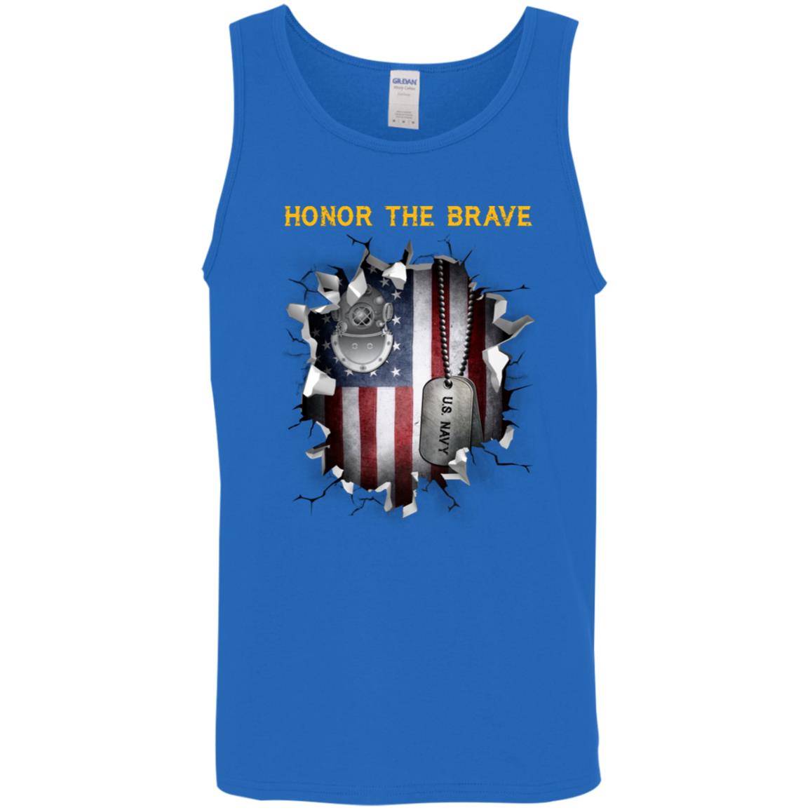 Navy Diver Navy ND - Honor The Brave Front Shirt