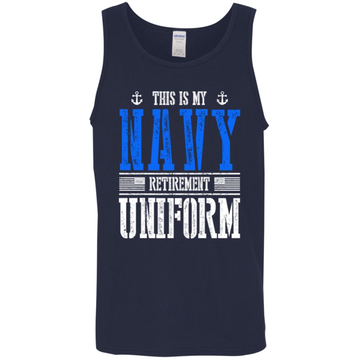 US Navy Retirement Uniform Front Shirt