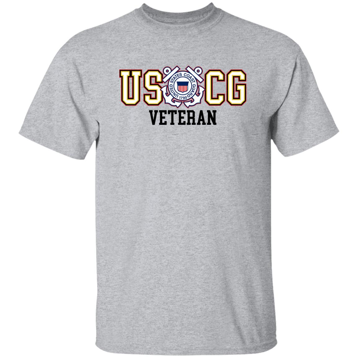 US Coast Guard Veteran Front Shirt