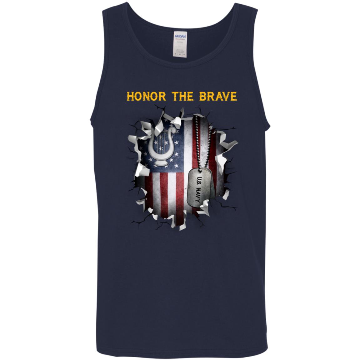 Navy Musician Navy MU - Honor The Brave Front Shirt