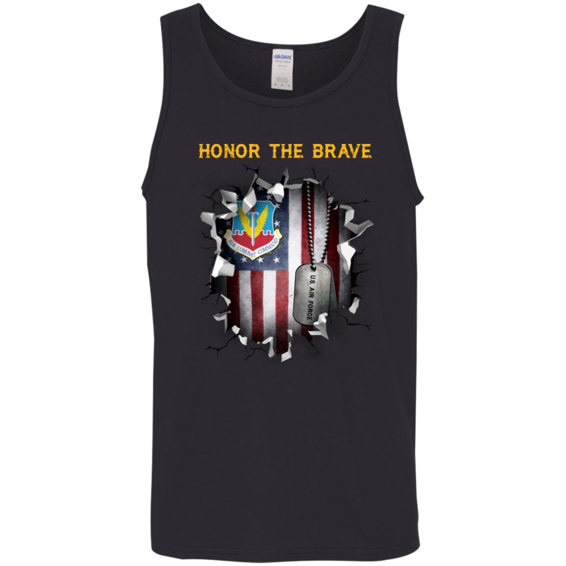 US Air Force Air Combat Command - Honor The Brave Front Shirt