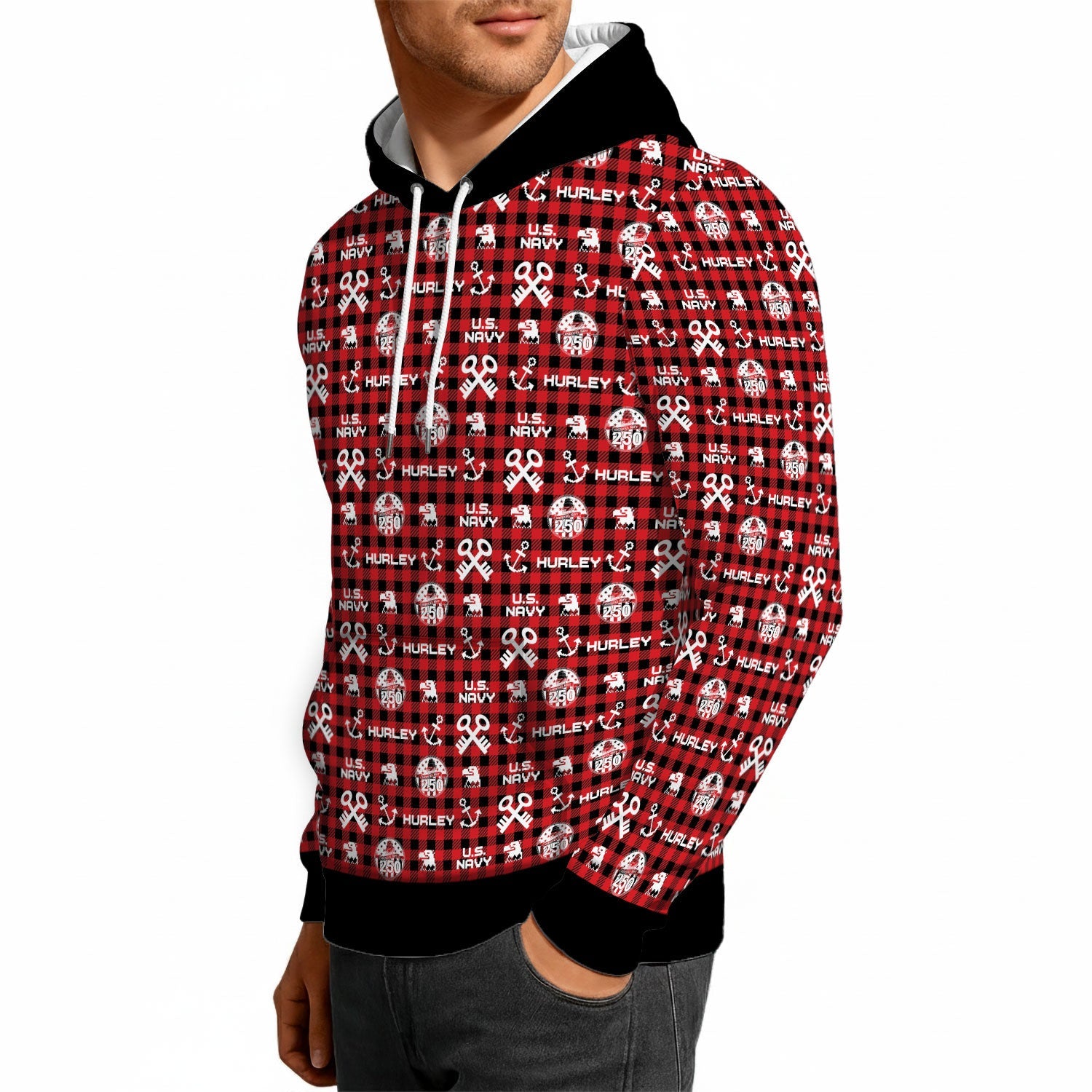 Personalized US Navy 3D All Over Print Hoodie KAH3D02