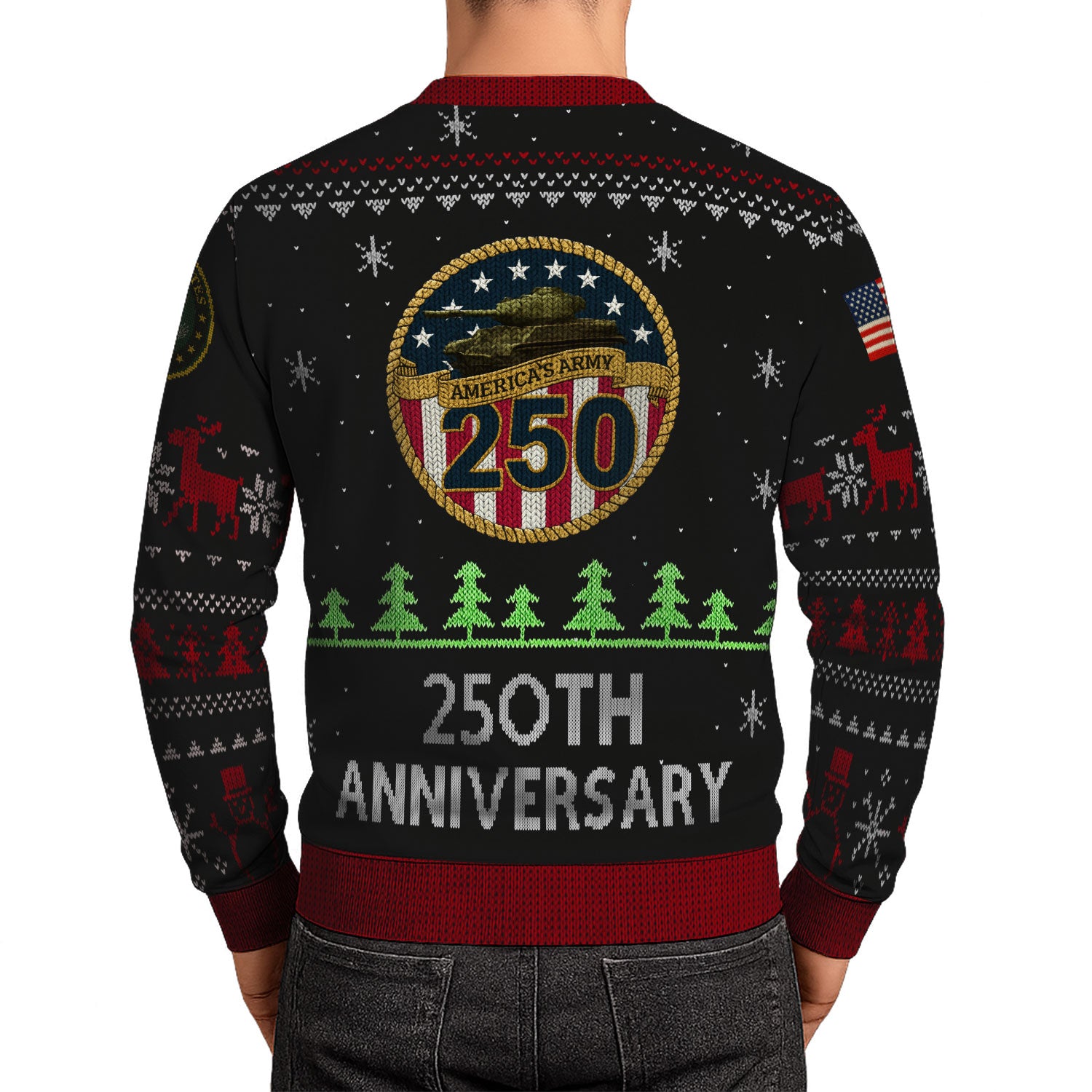 US Army Ugly Christmas Sweater