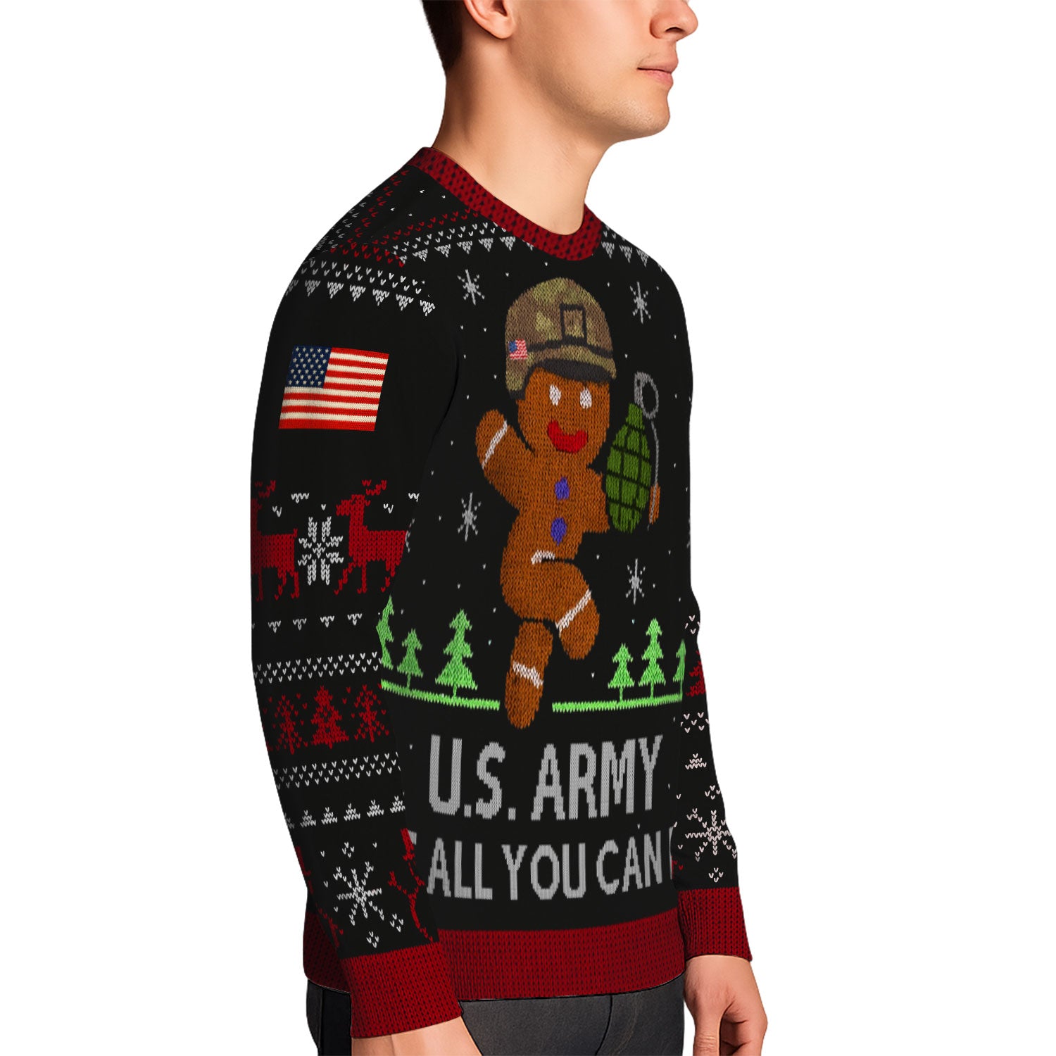 US Army Ugly Christmas Sweater