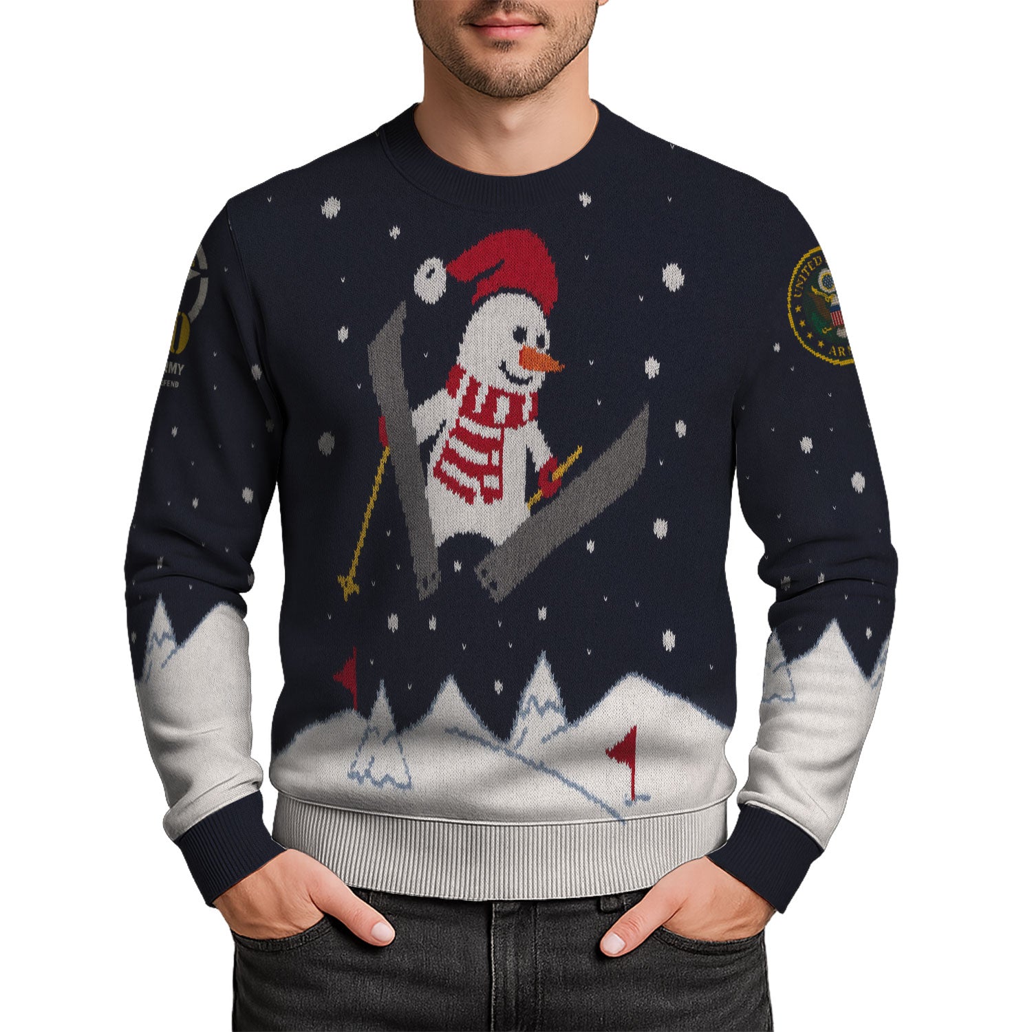 US Army This We'll Defend Ugly Christmas Sweater