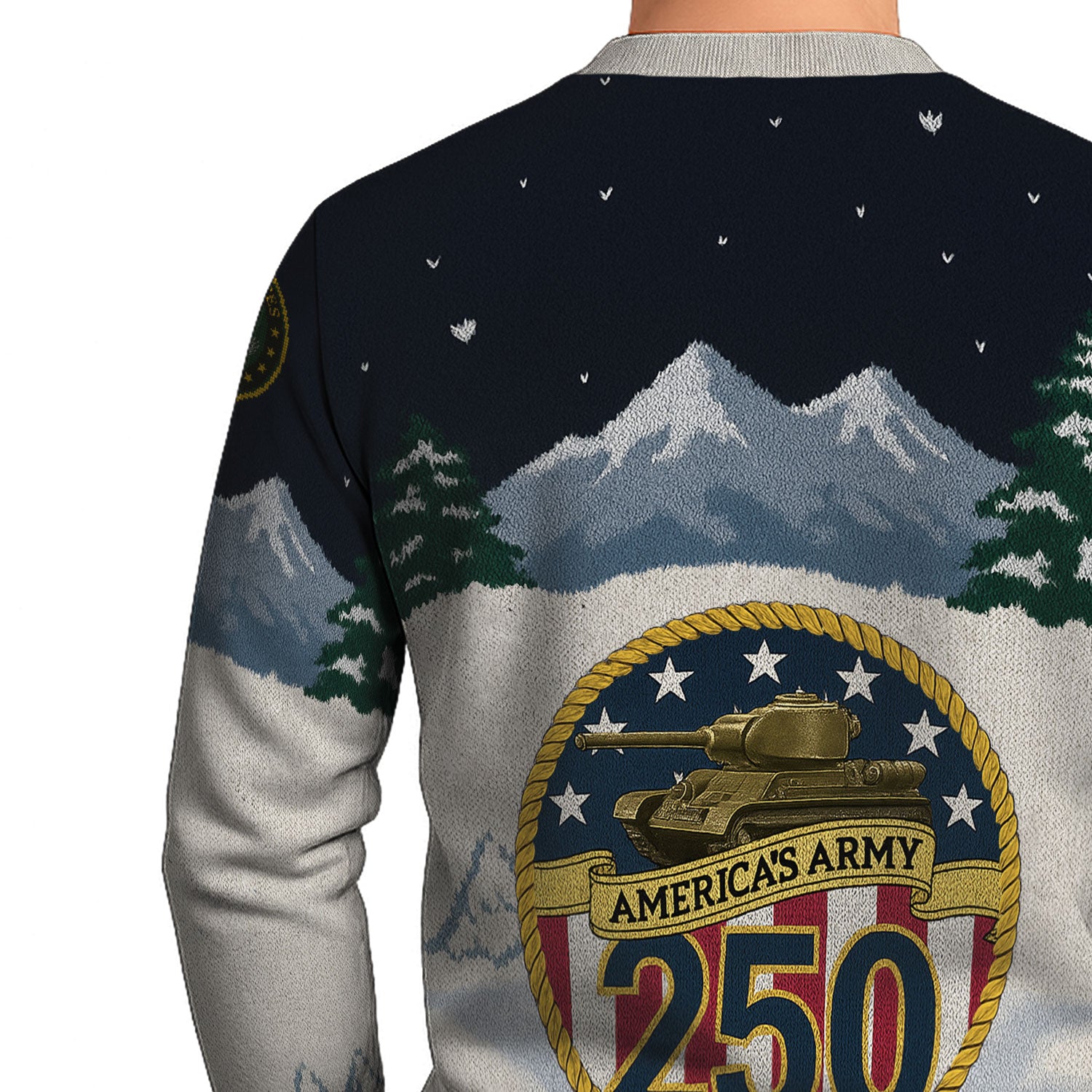 US Army Santa Ugly Christmas Sweater