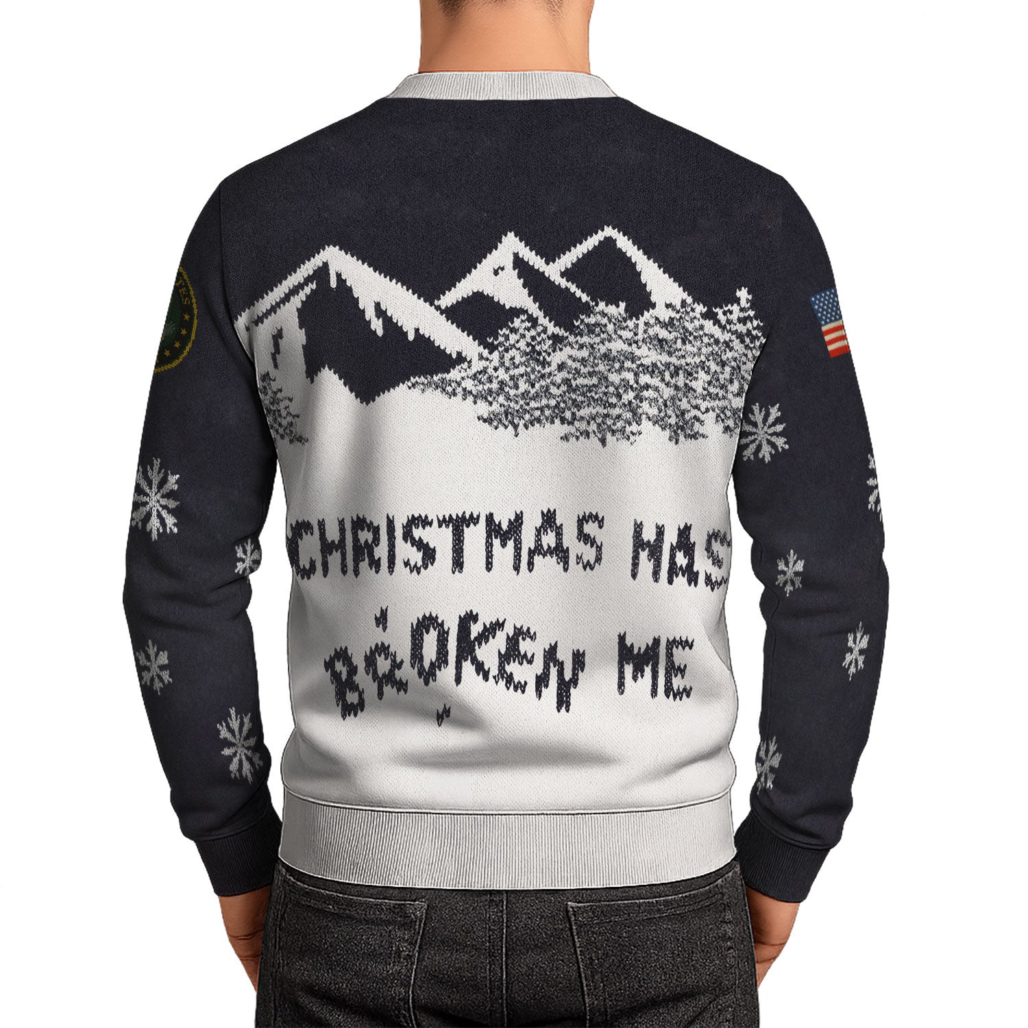 US Army Ugly Christmas Sweater KAUST32