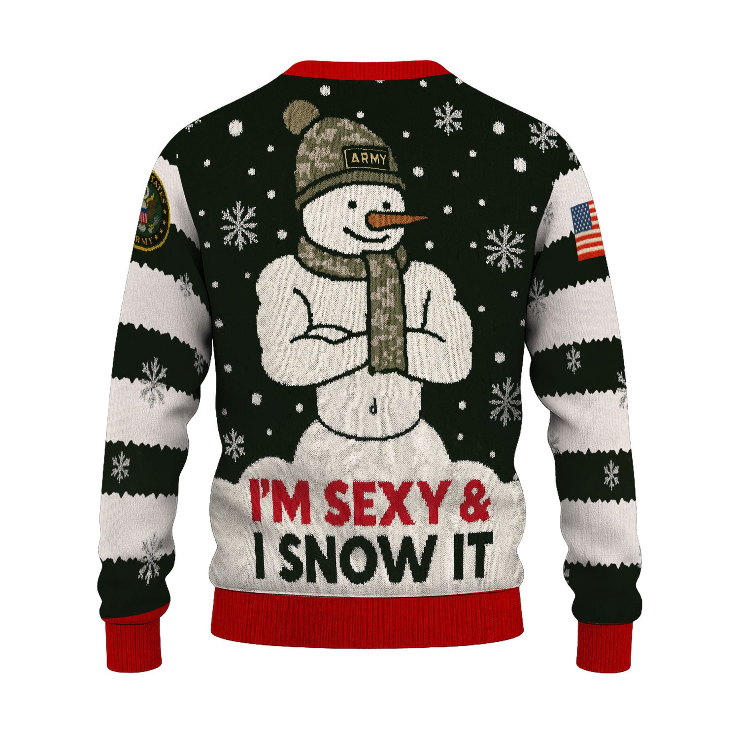 US Army Ugly Christmas Sweater KAUST34