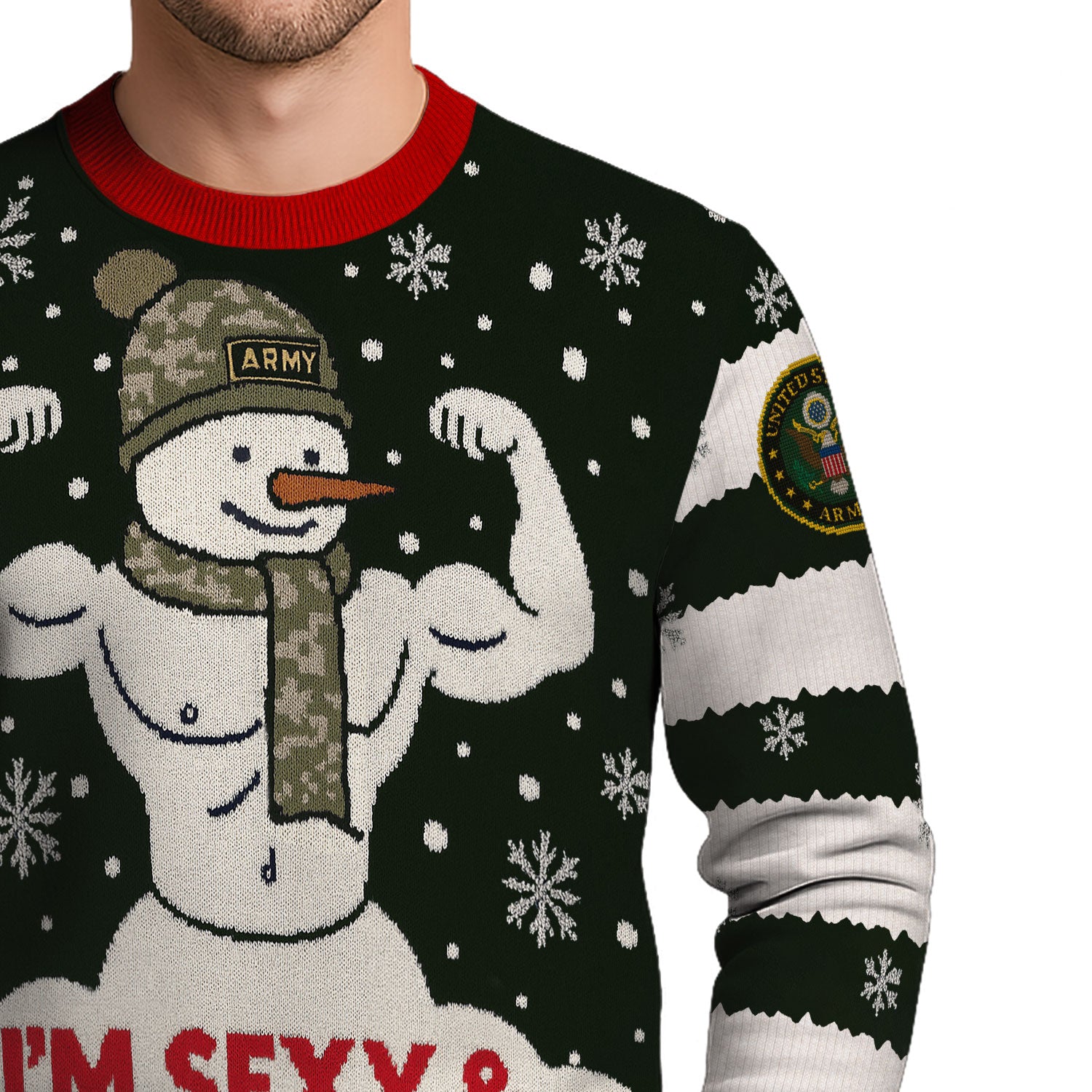 US Army Ugly Christmas Sweater KAUST34
