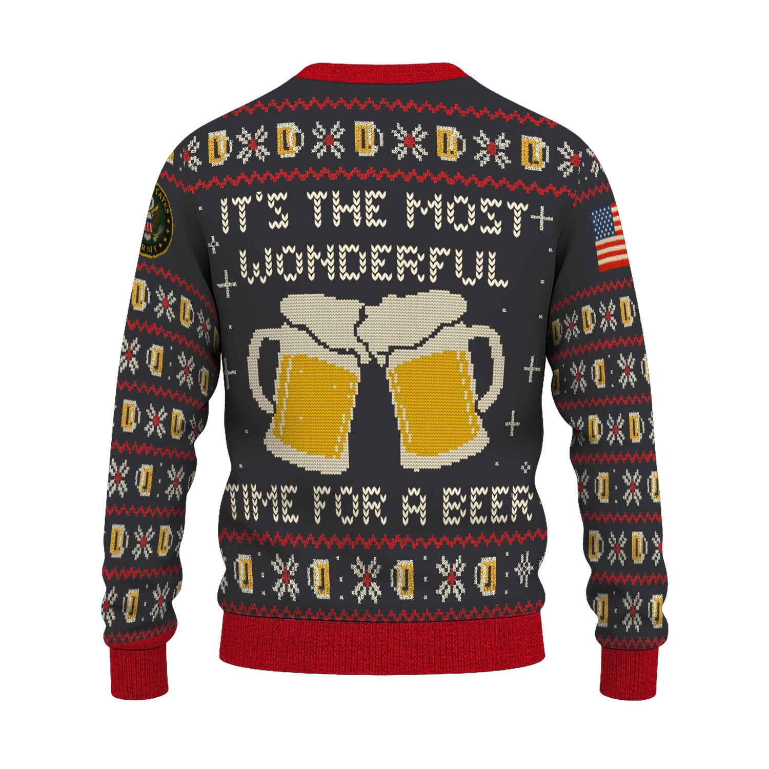 US Army Ugly Christmas Sweater KAUST35