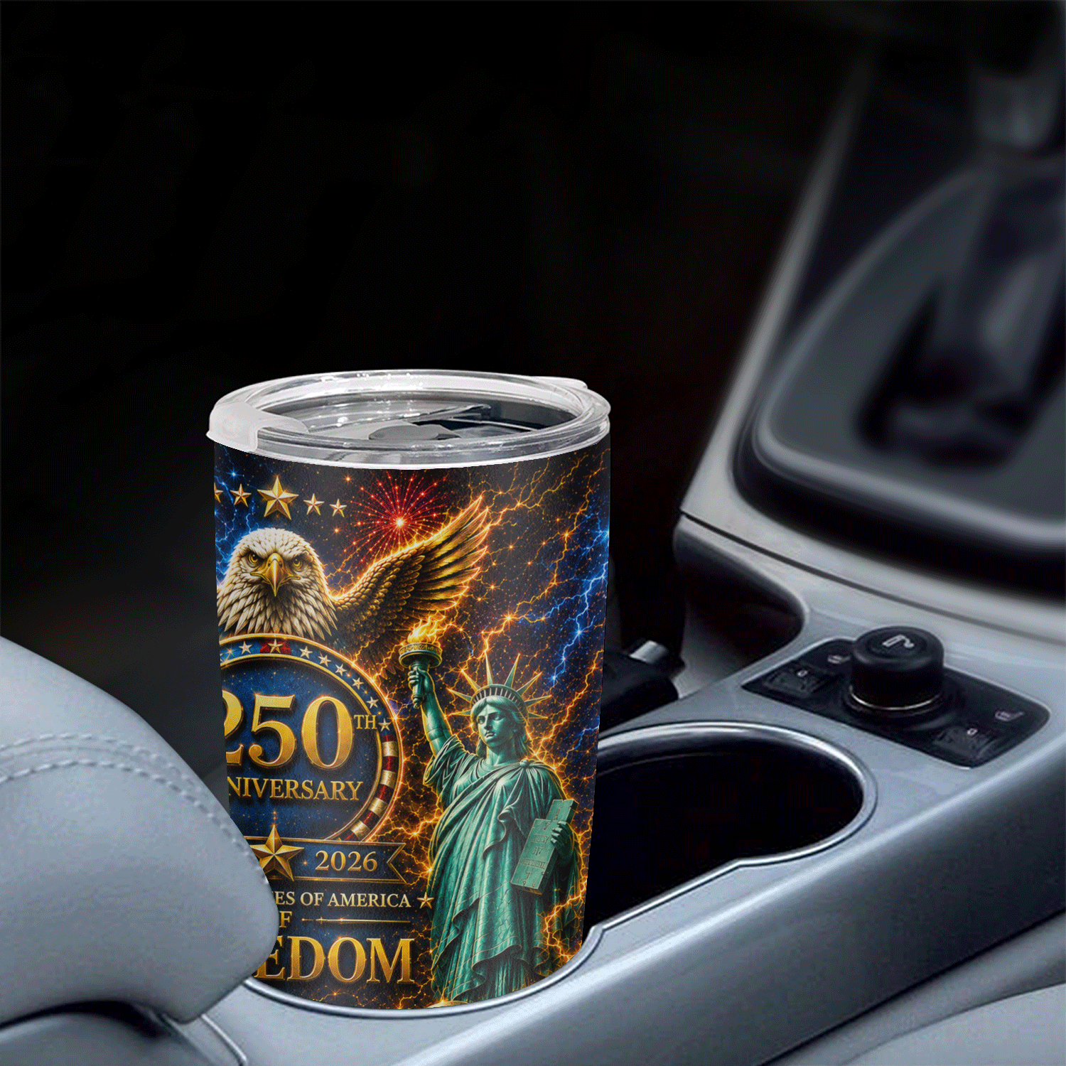 USA 250th Anniversary Freedom 20oz Stainless Tumbler