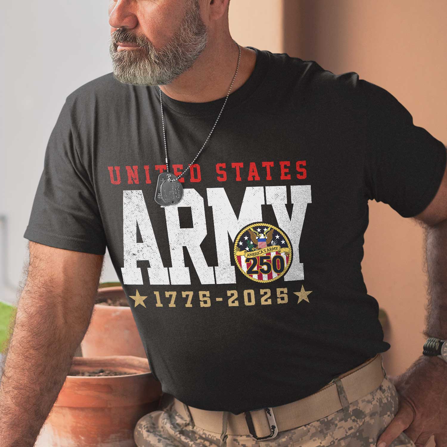 America's Army 250 Front T-Shirt
