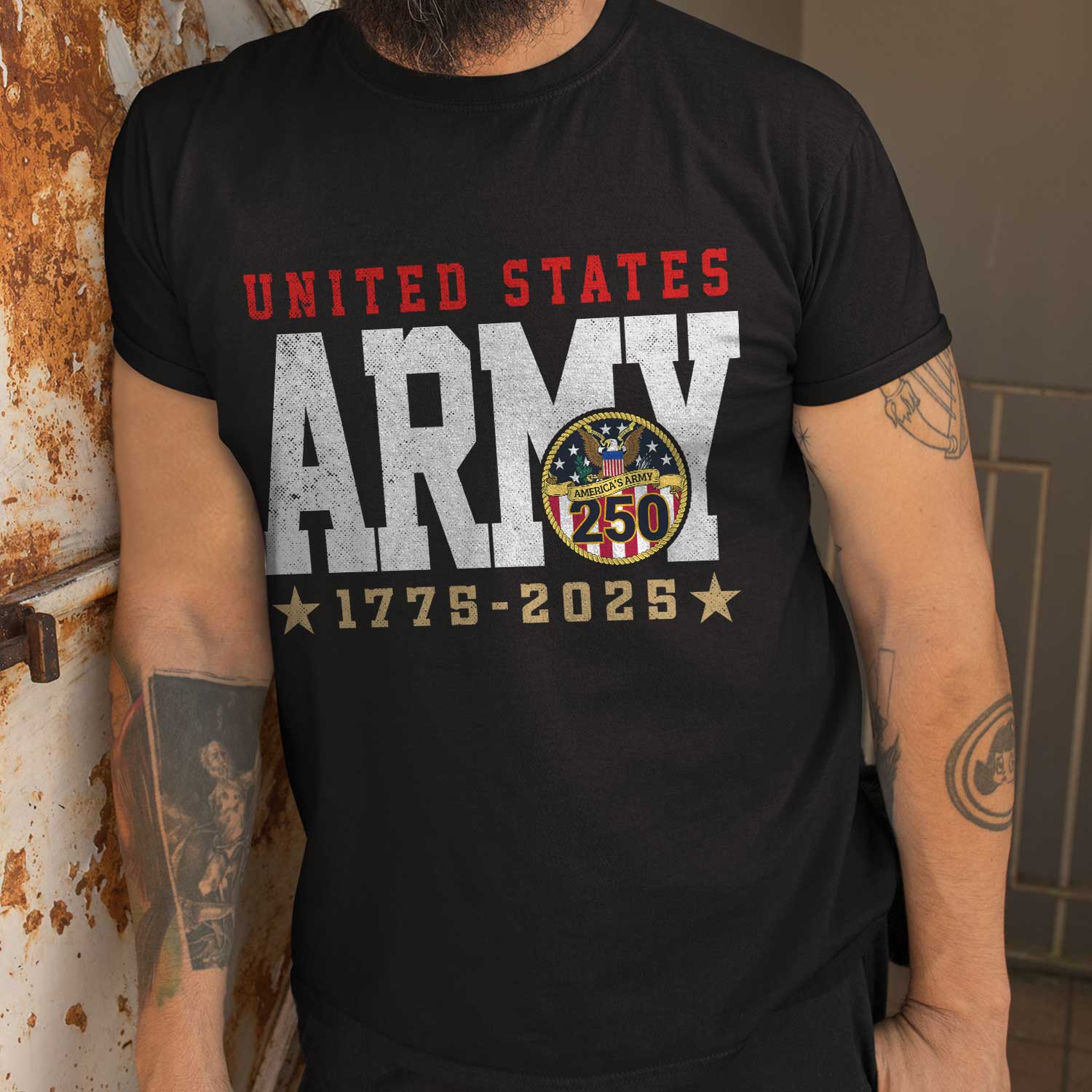 America's Army 250 Front T-Shirt