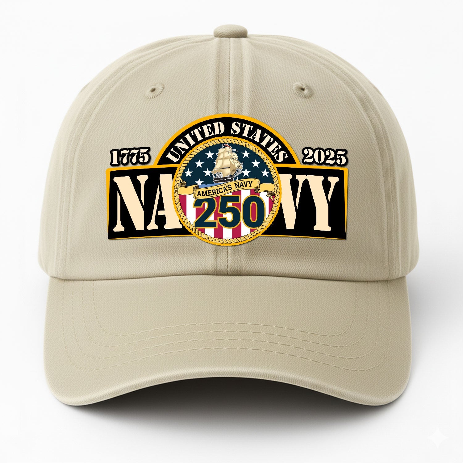 America's Navy 250 US Navy Premium Washed Denim Cap