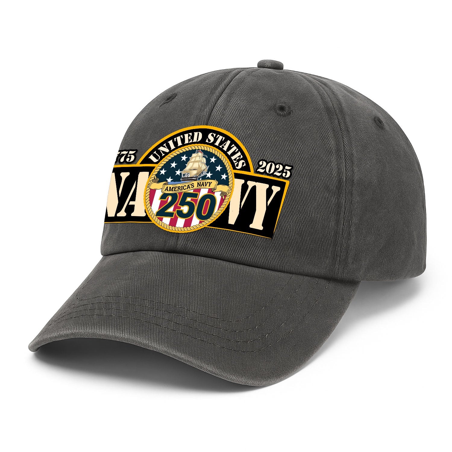 America's Navy 250 US Navy Premium Washed Denim Cap