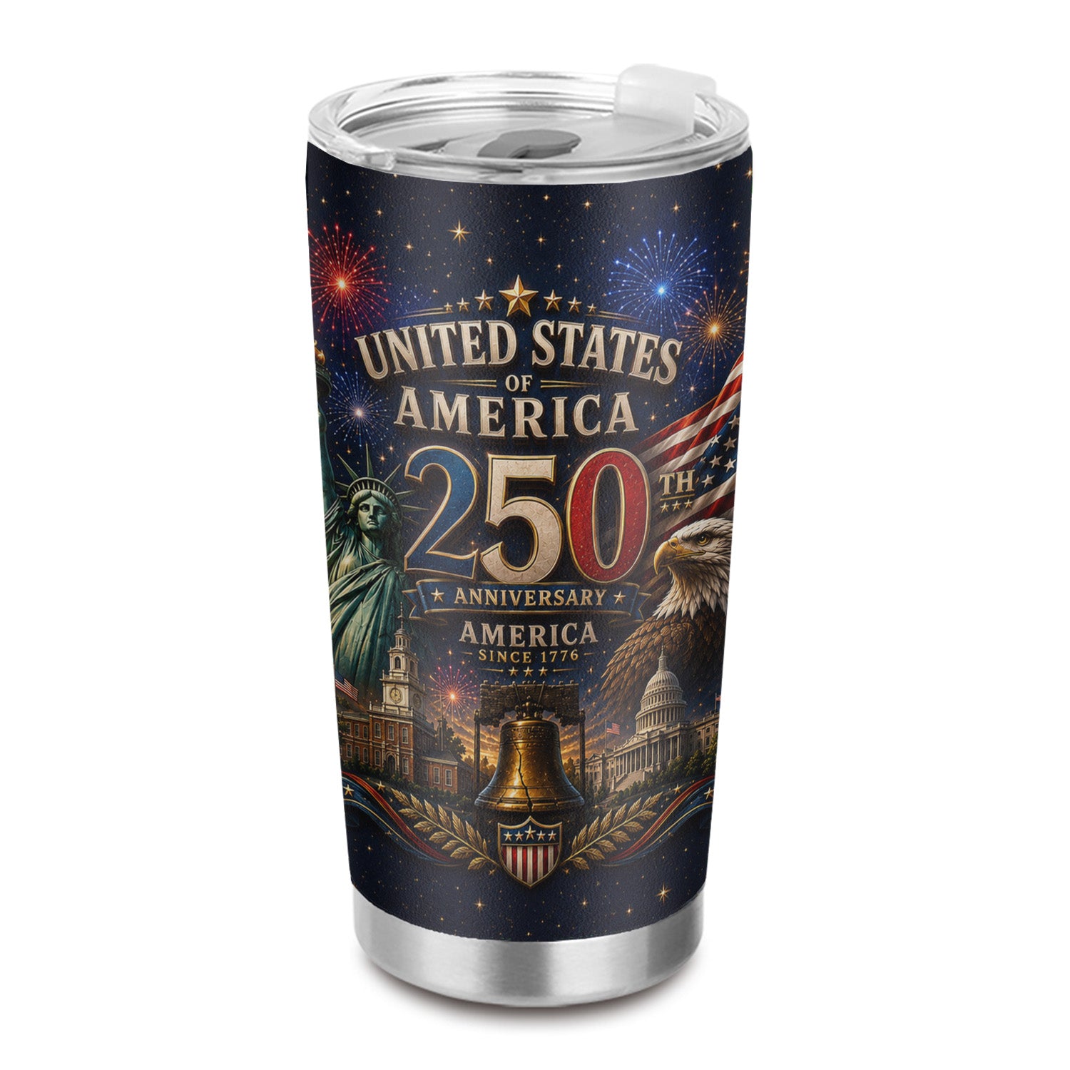 USA 250th Anniversary Eagle Liberty 20oz Tumbler