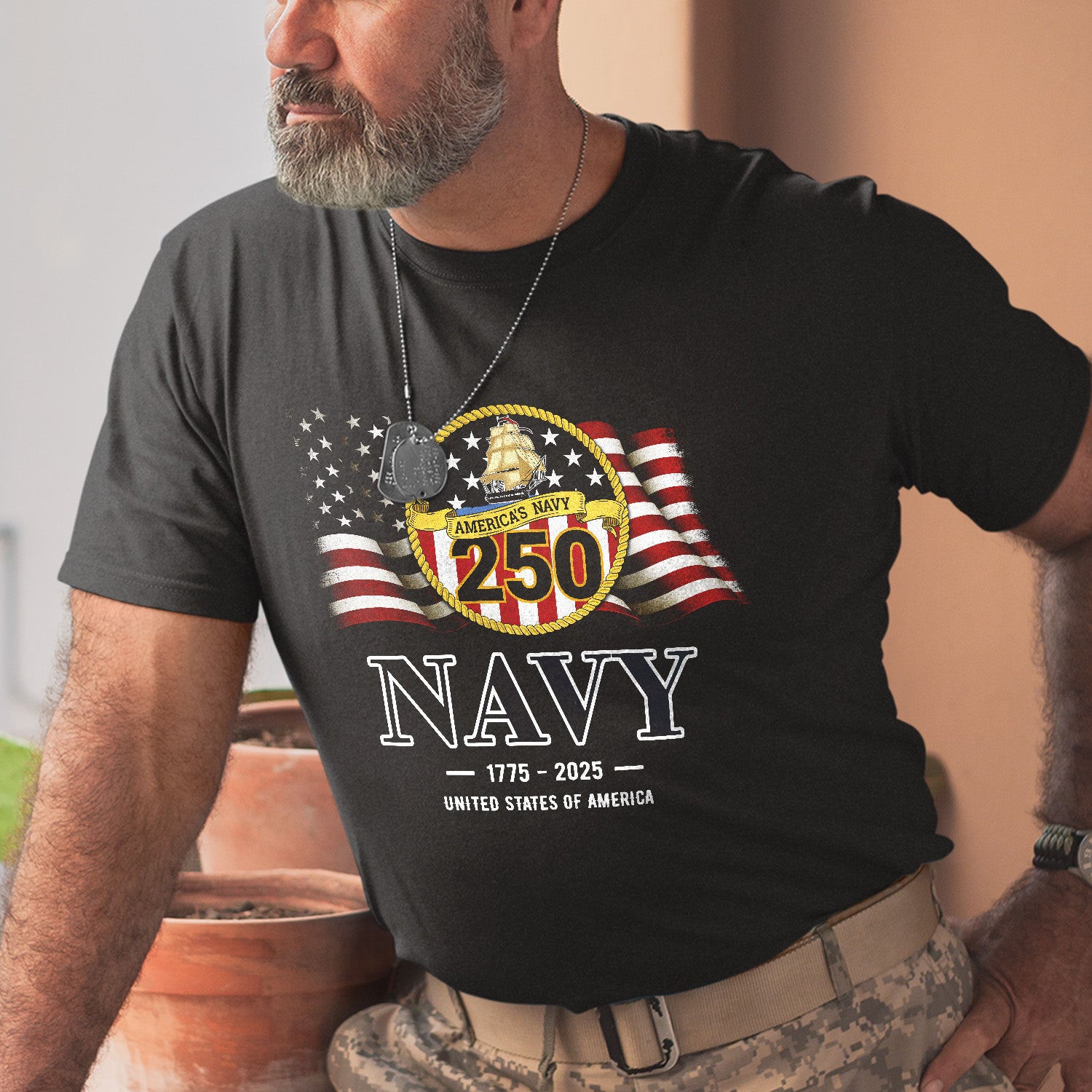 US Navy 250 United States Of America Classic T-Shirt
