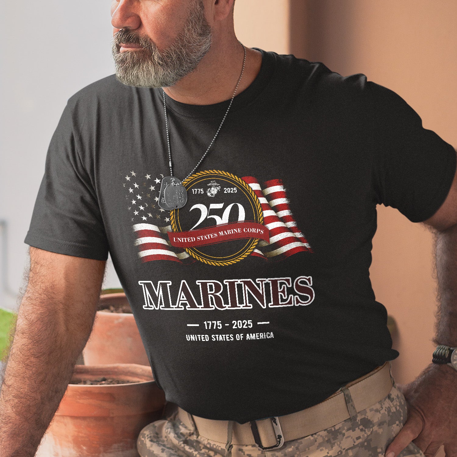 MARlNE 250 United States Of America Classic T-Shirt
