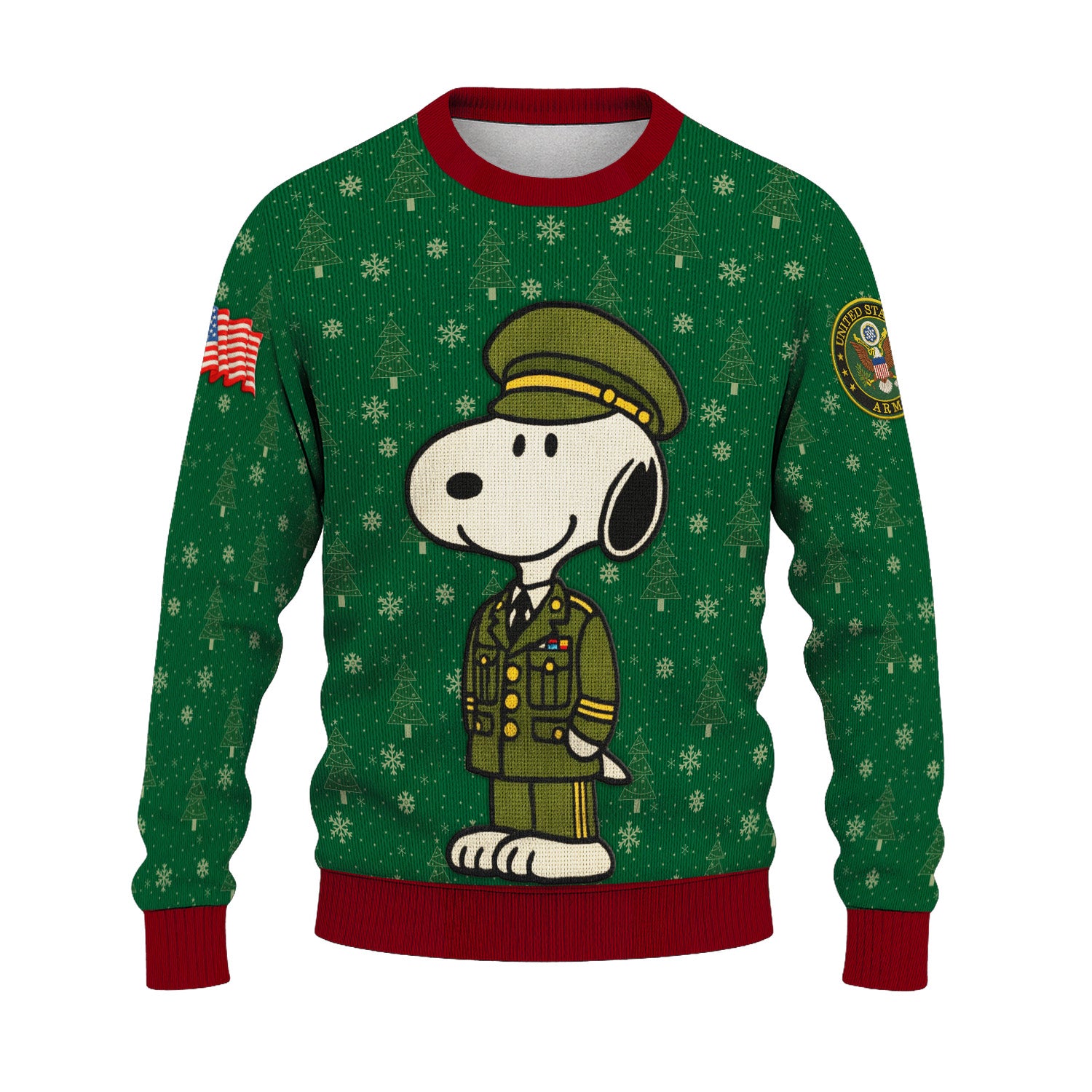 US Army Ugly Christmas Sweater