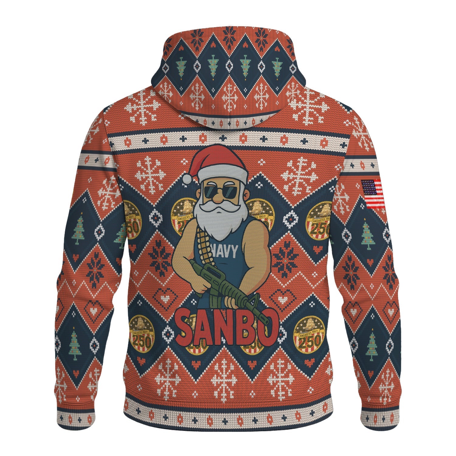 Personalized US Navy 3D All Over Print Hoodie KRH3D08