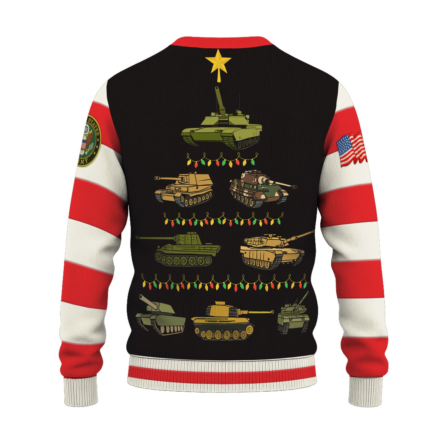 US Army Merry Christmas Ugly Christmas Sweater