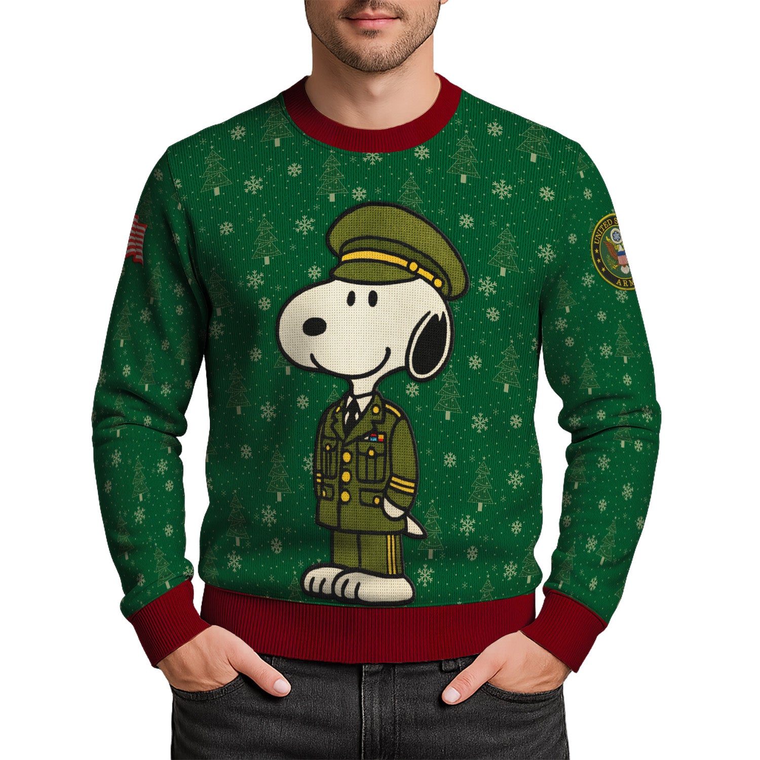US Army Ugly Christmas Sweater