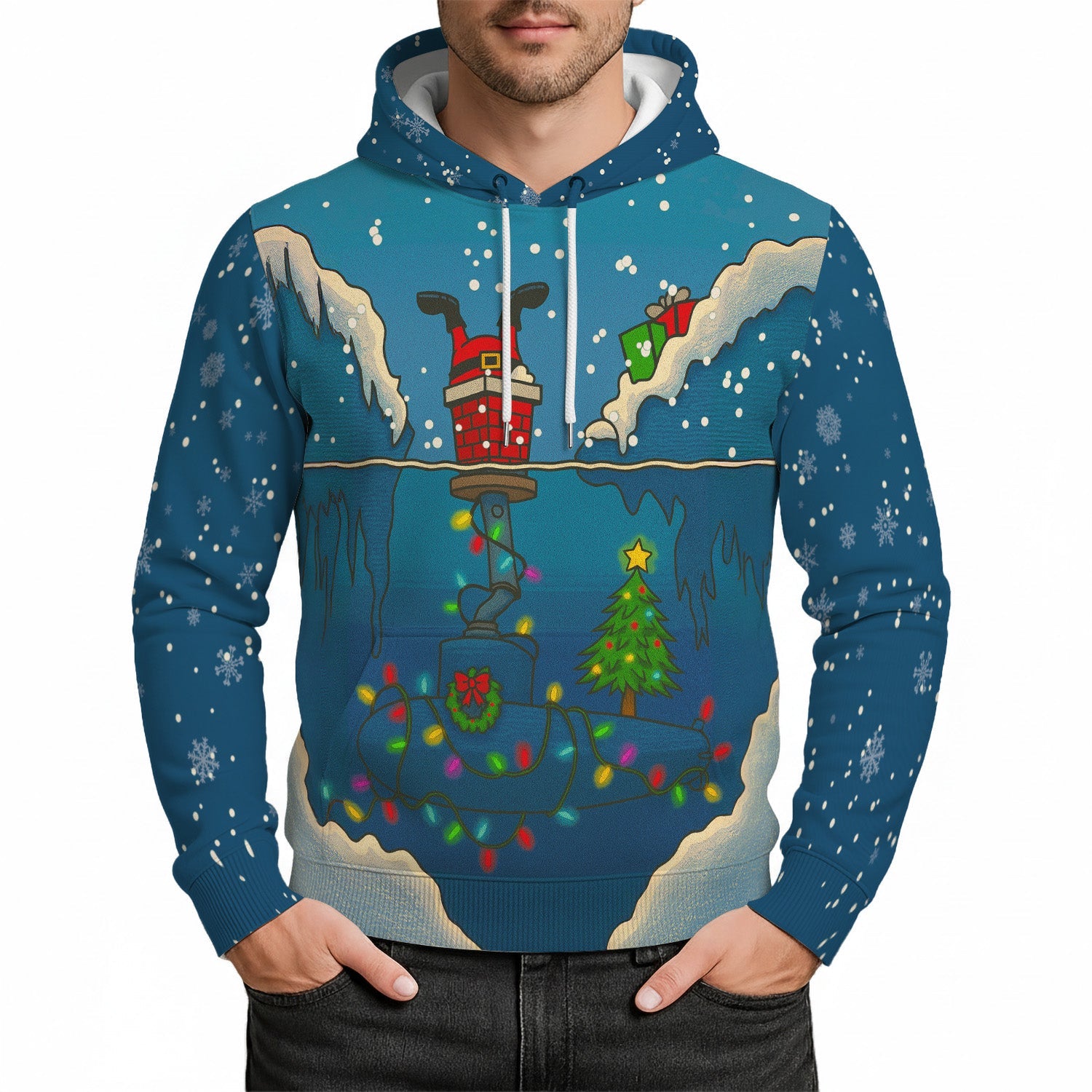 US Navy Submarine Xmas 3D All Over Print