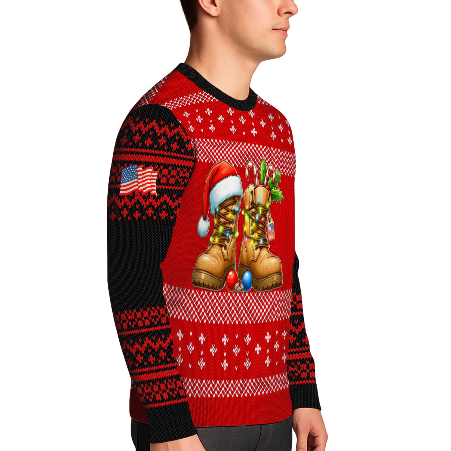 US Army Ugly Christmas Sweater KRUST30