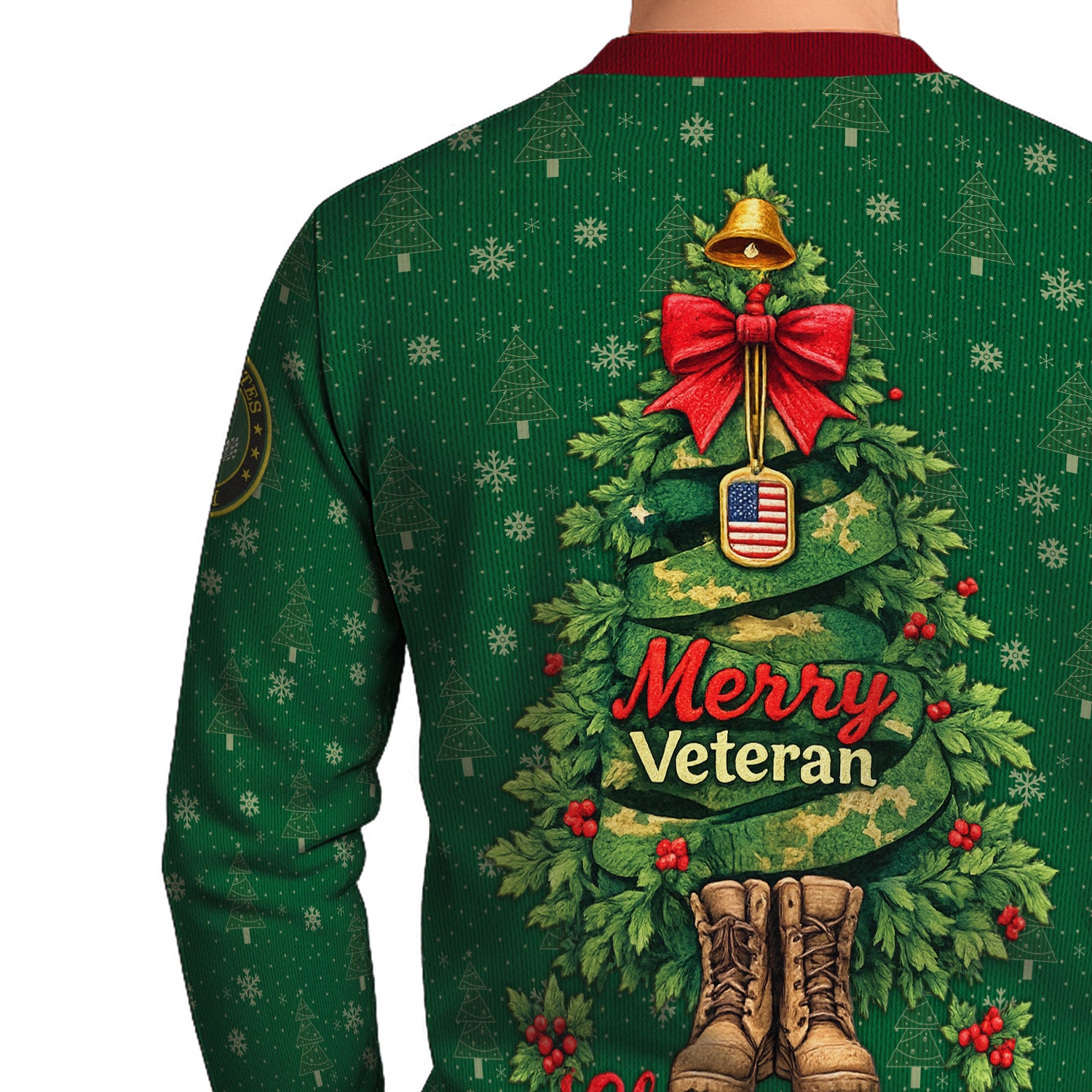 US Army Ugly Christmas Sweater