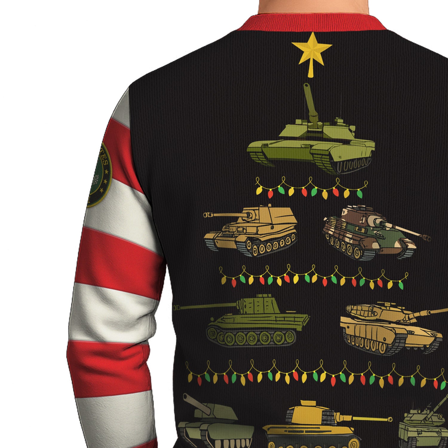 US Army Merry Christmas Ugly Christmas Sweater