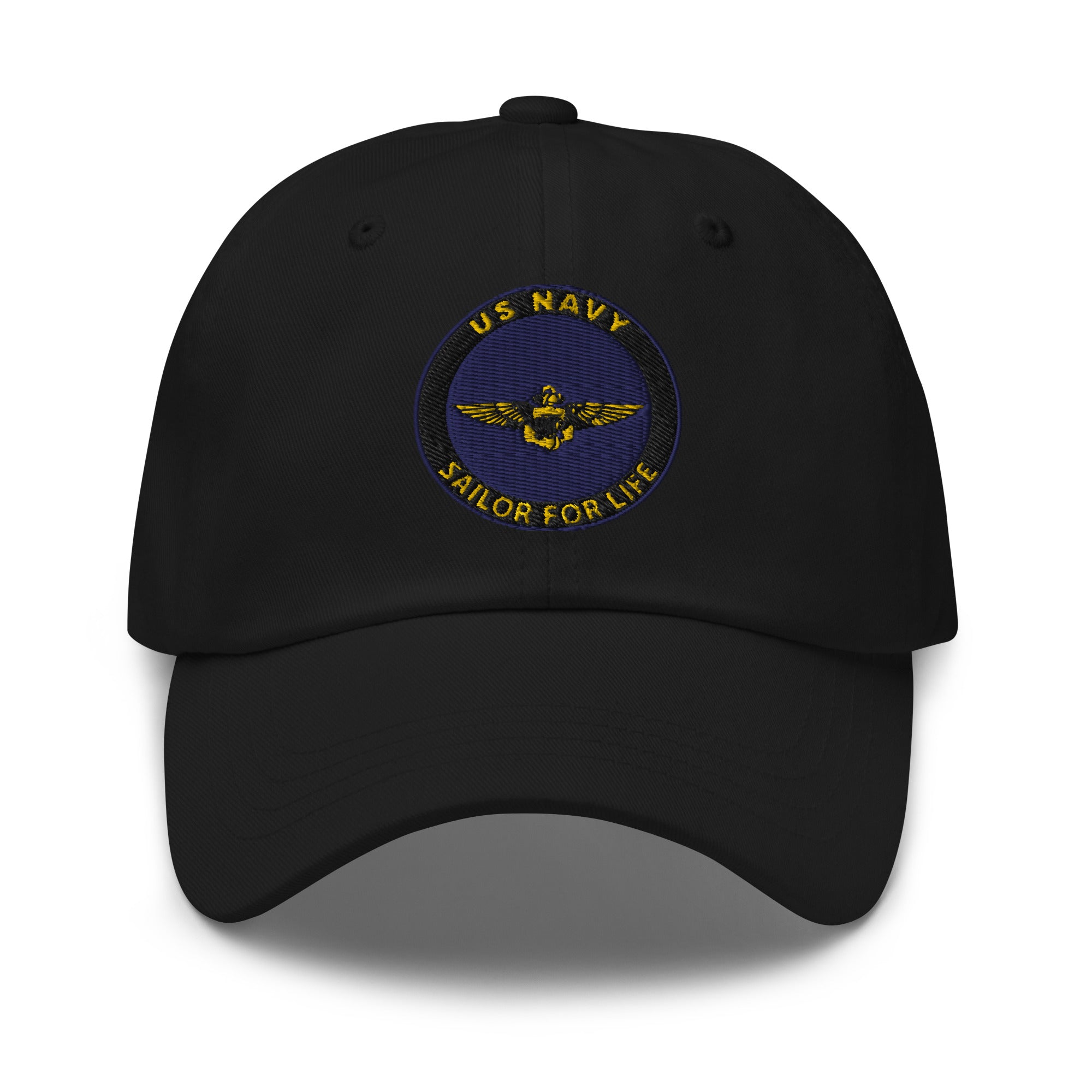 US Navy Naval Aviator Sailor For Life Embroidered Dad Hat