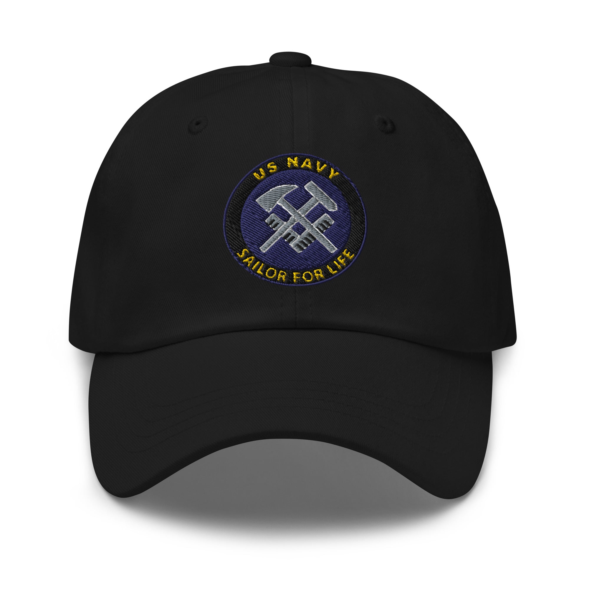 US Navy Hull Maintenance Technician Navy HT Sailor For Life Embroidered Dad Hat