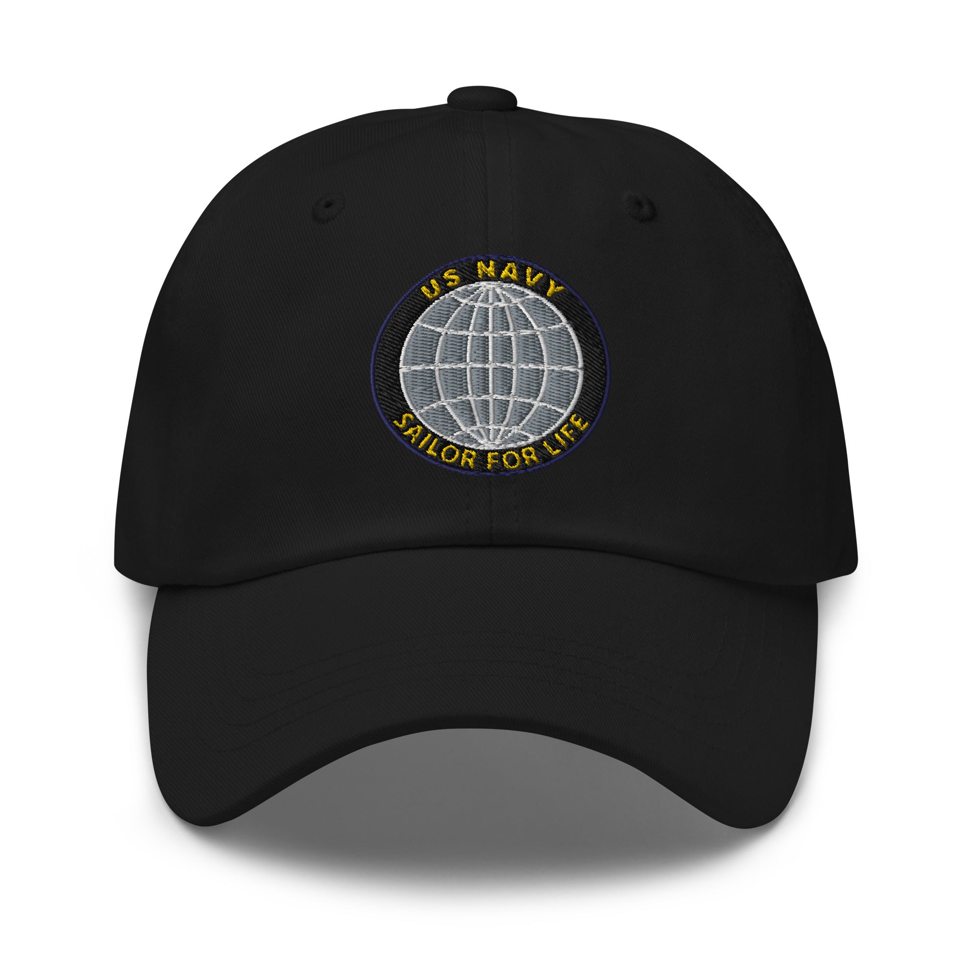 US Navy Electrician_s mate Navy EM Sailor For Life Embroidered Dad Hat