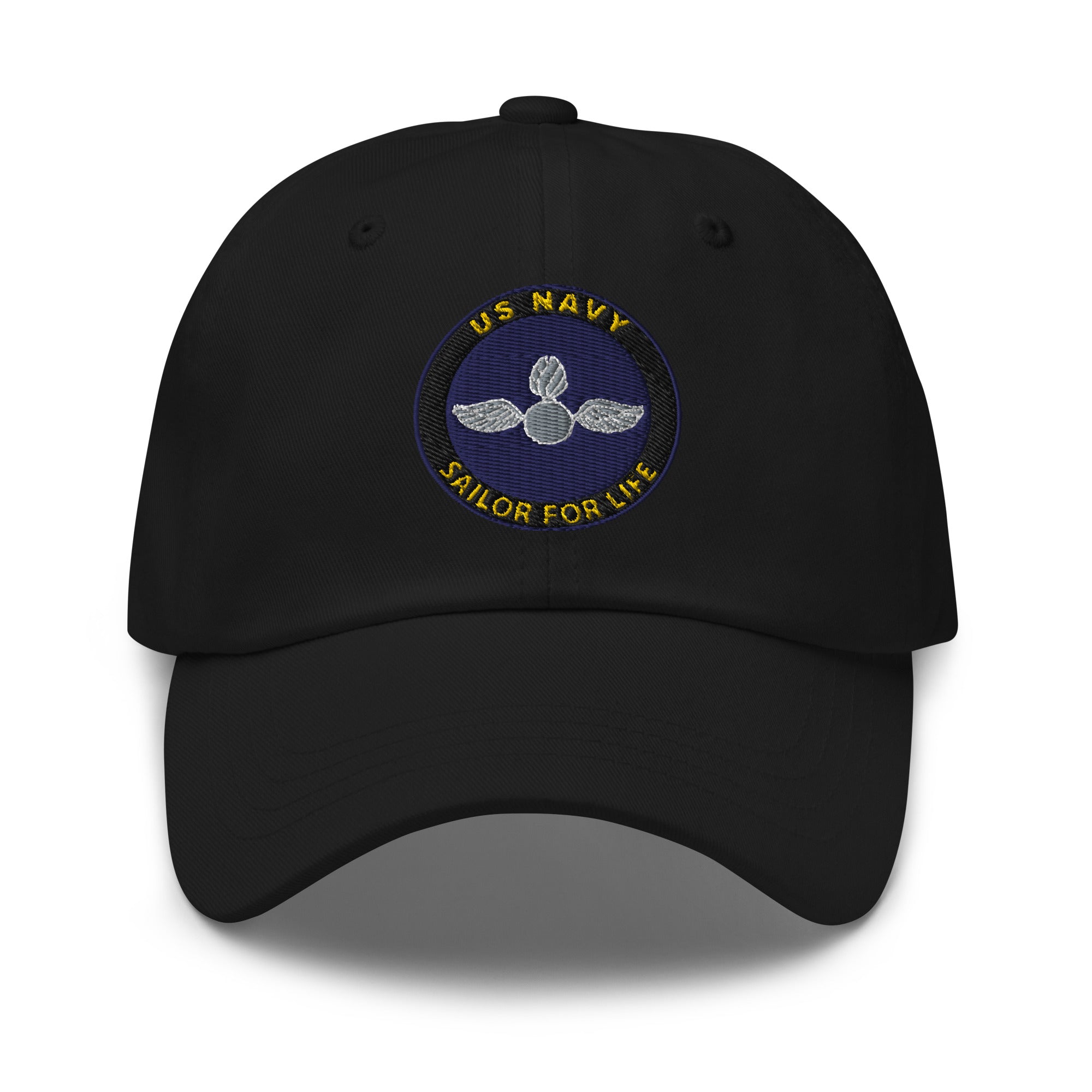 US Navy Aviation Ordnanceman Navy AO Sailor For Life Embroidered Dad Hat