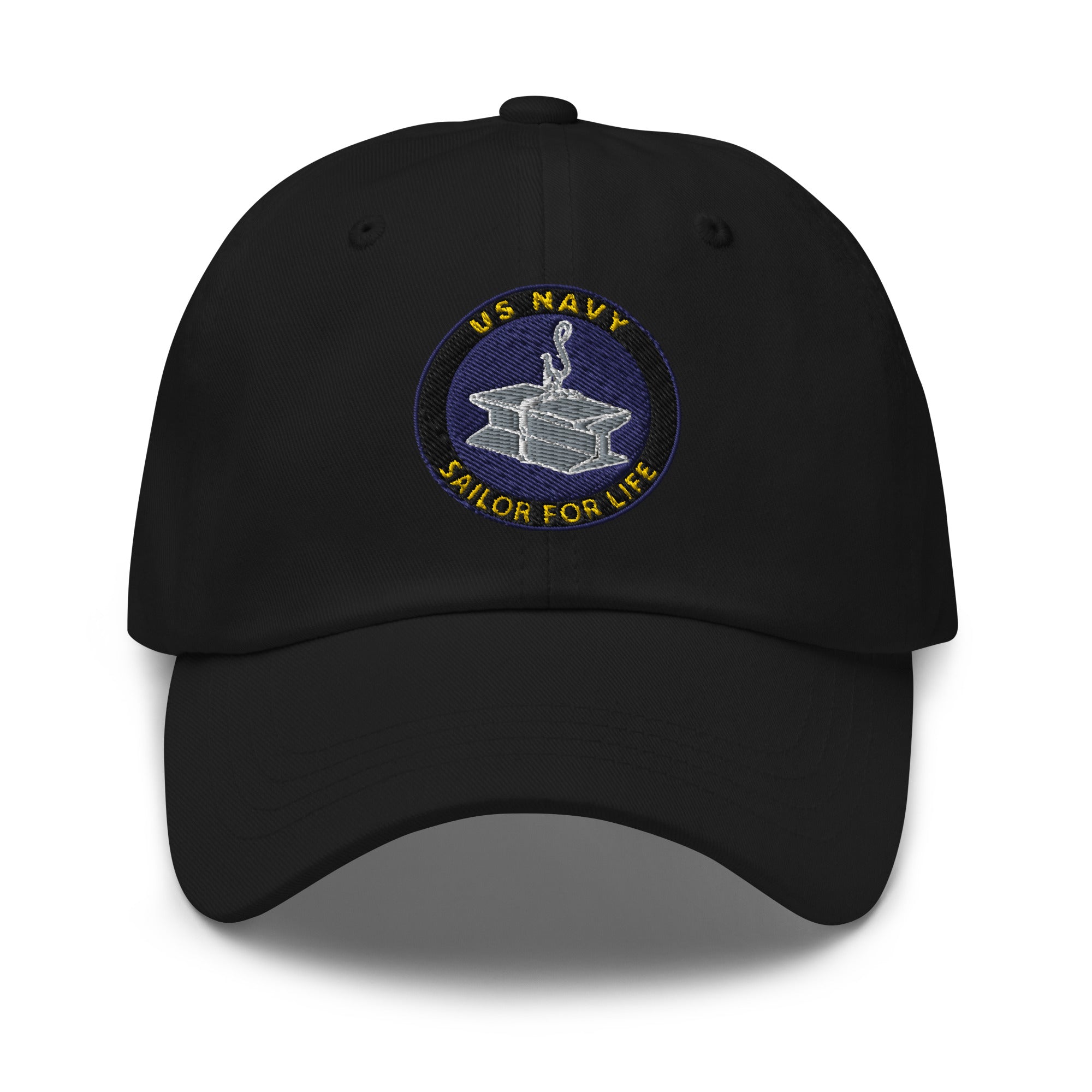 US Navy Steelworker Navy SW Sailor For Life Embroidered Dad Hat