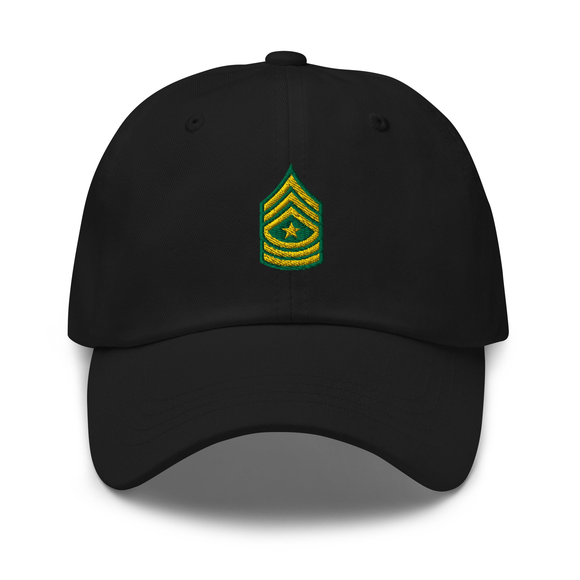 US Army E-9 Sergeant Major E9 SGM Insignia Embroidered Dad Hat