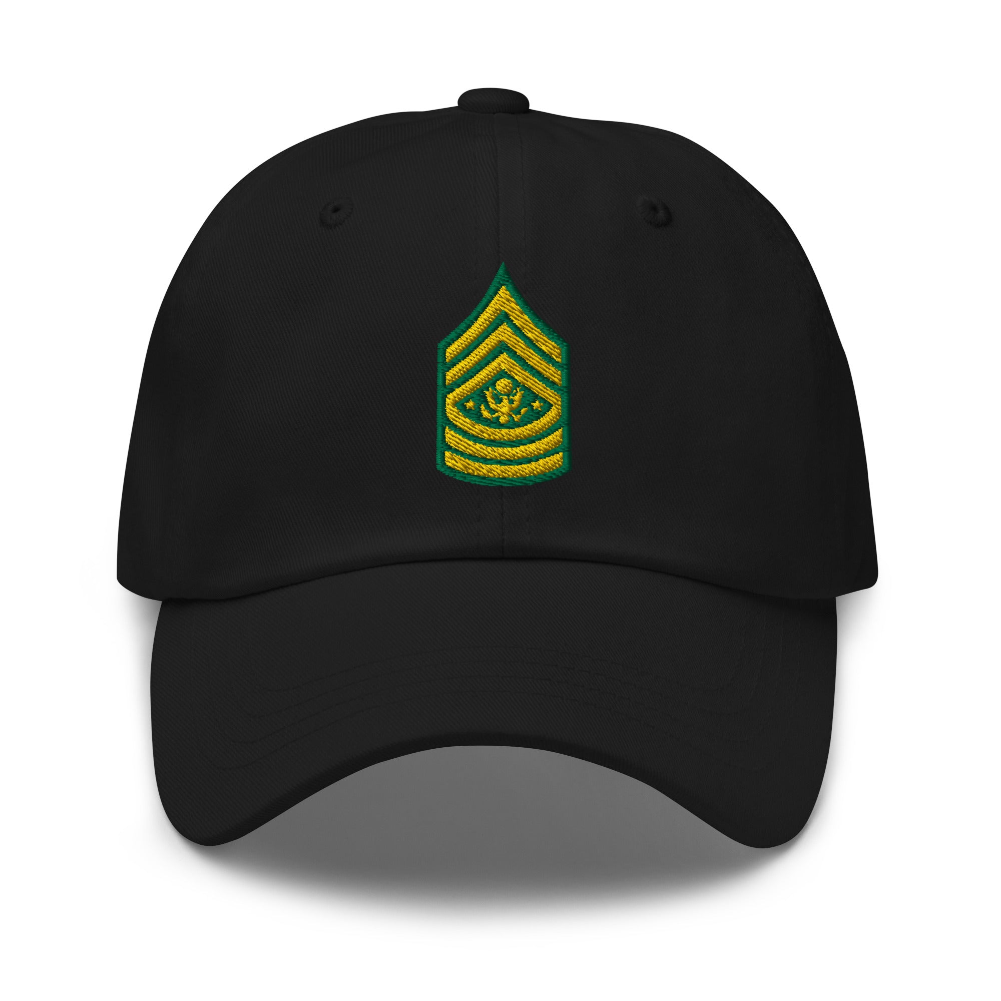 US Army E-9 Sergeant Major of the Army E9 SMA Insignia Embroidered Dad Hat