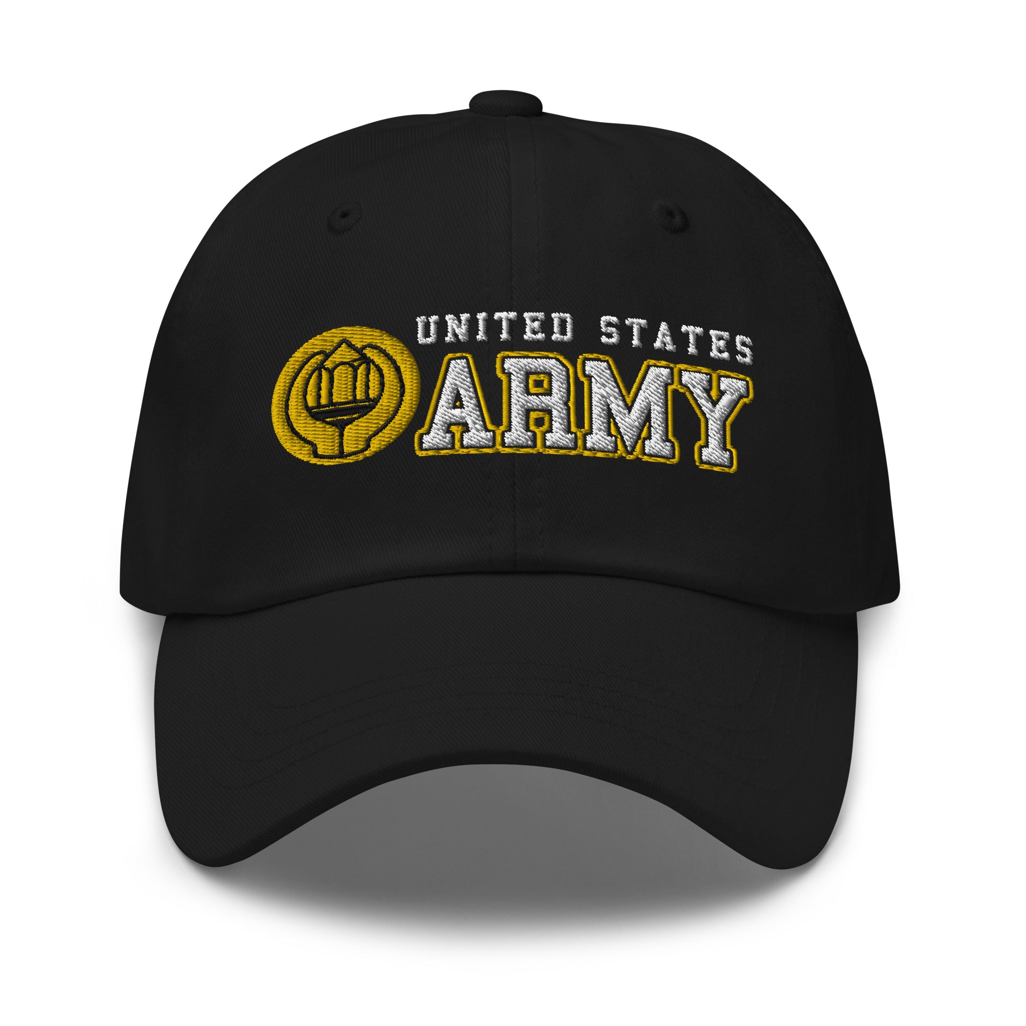 US Army Chaplain Assistant Ranks/Insignia Embroidered Dad Hat