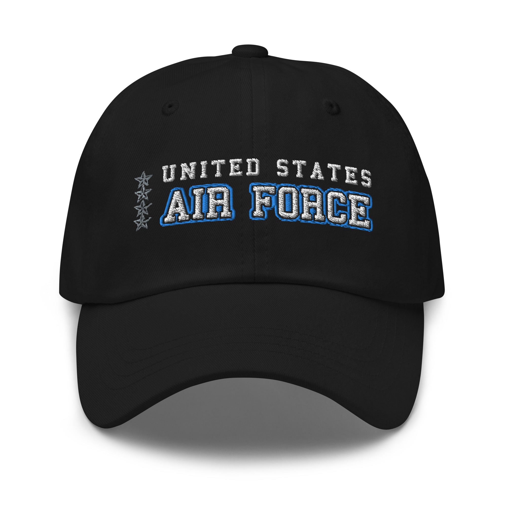 US Air Force O-10 General Gen O10 Ranks/Insignia Embroidered Dad Hat