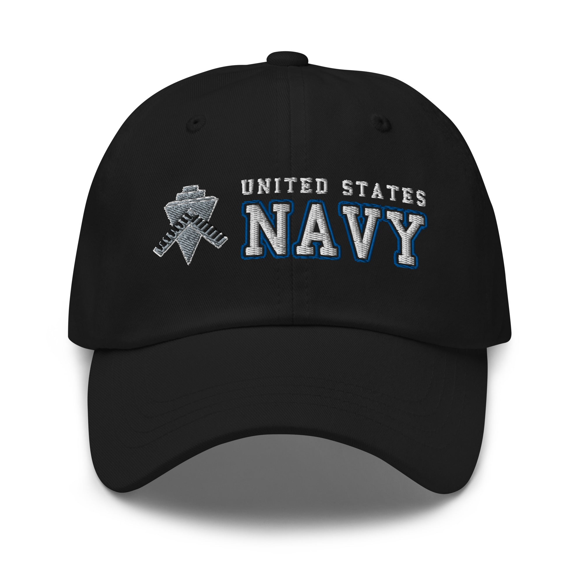 US Navy Builder Navy BU Ranks/Insignia Embroidered Dad Hat