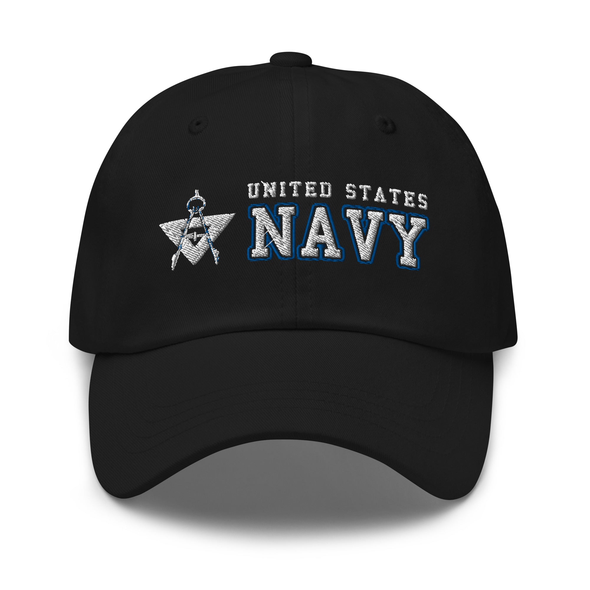 US Navy Draftsman Navy DM Ranks/Insignia Embroidered Dad Hat