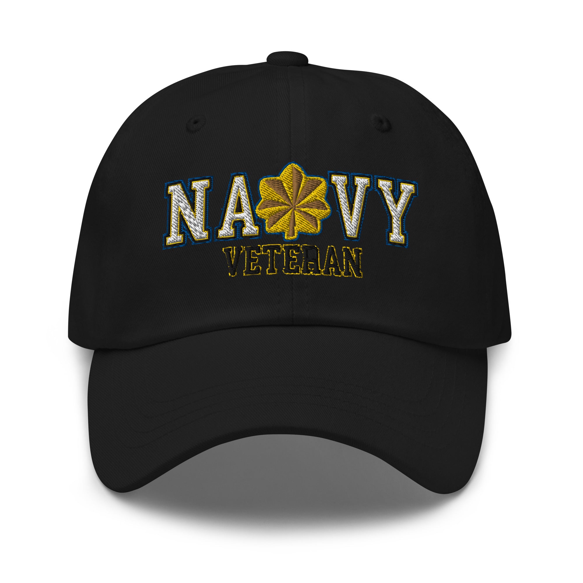 US Navy O-4 Lieutenant Commander O4 LCDR Junior Officer  Veteran Embroidered Dad Hat