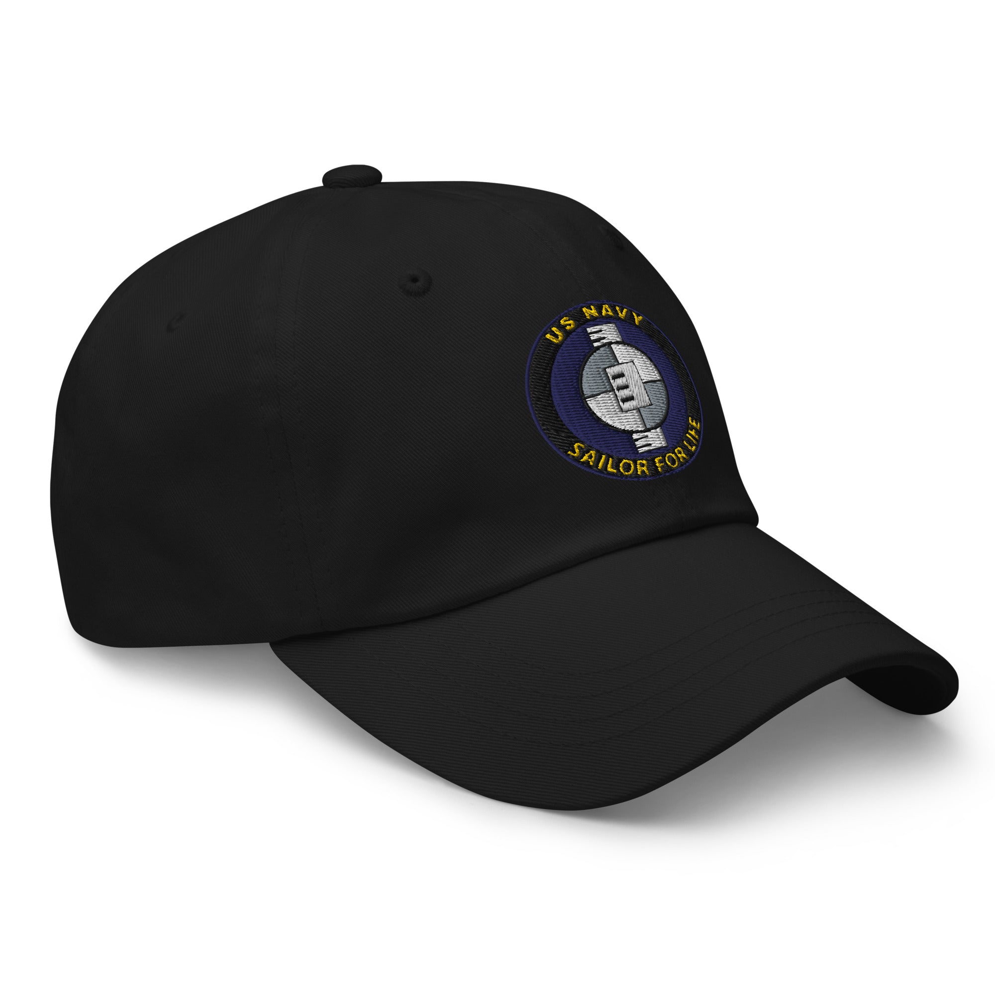 US Navy Engineering Aide Navy EA Sailor For Life Embroidered Dad Hat