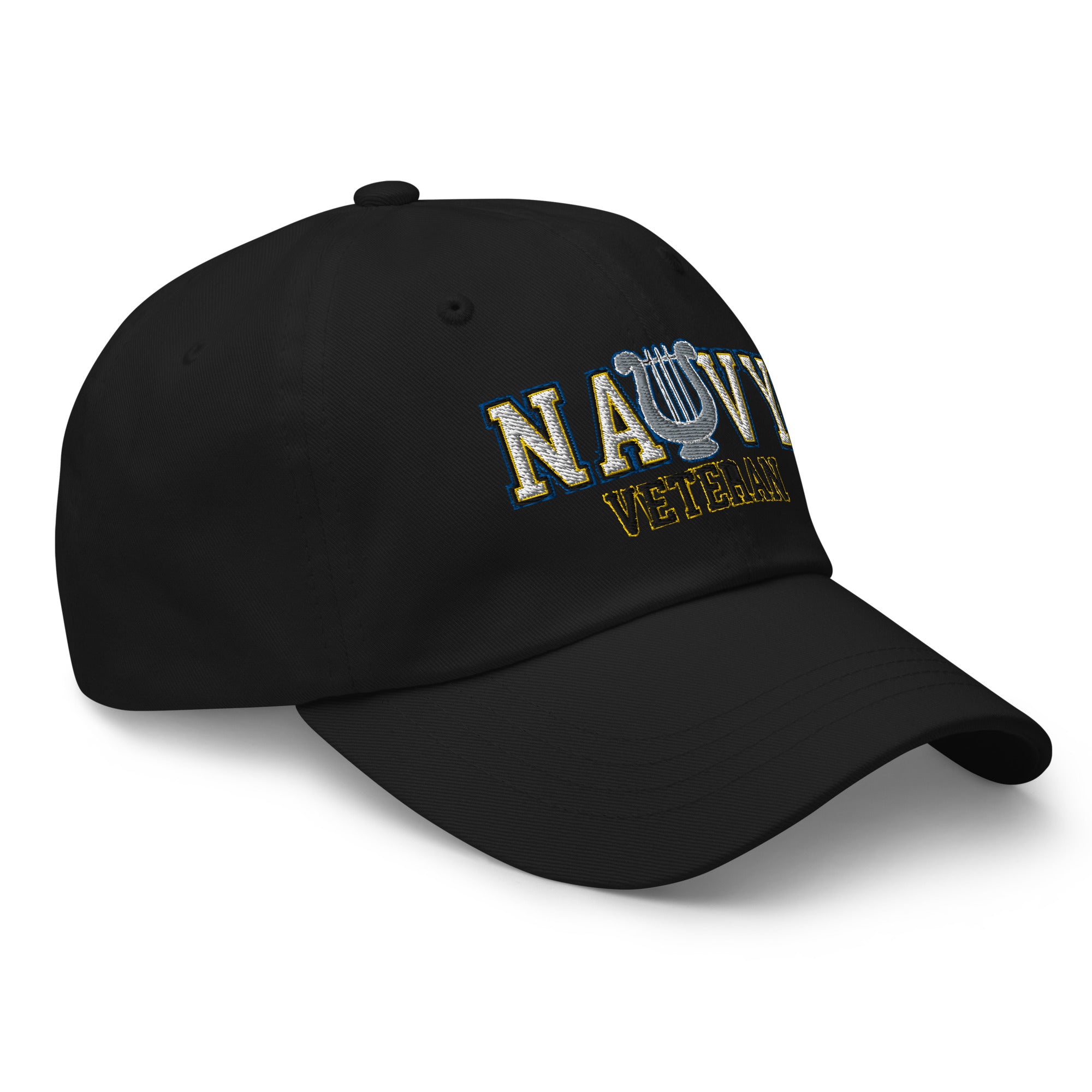 US Navy Musician Navy MU Veteran Embroidered Dad Hat